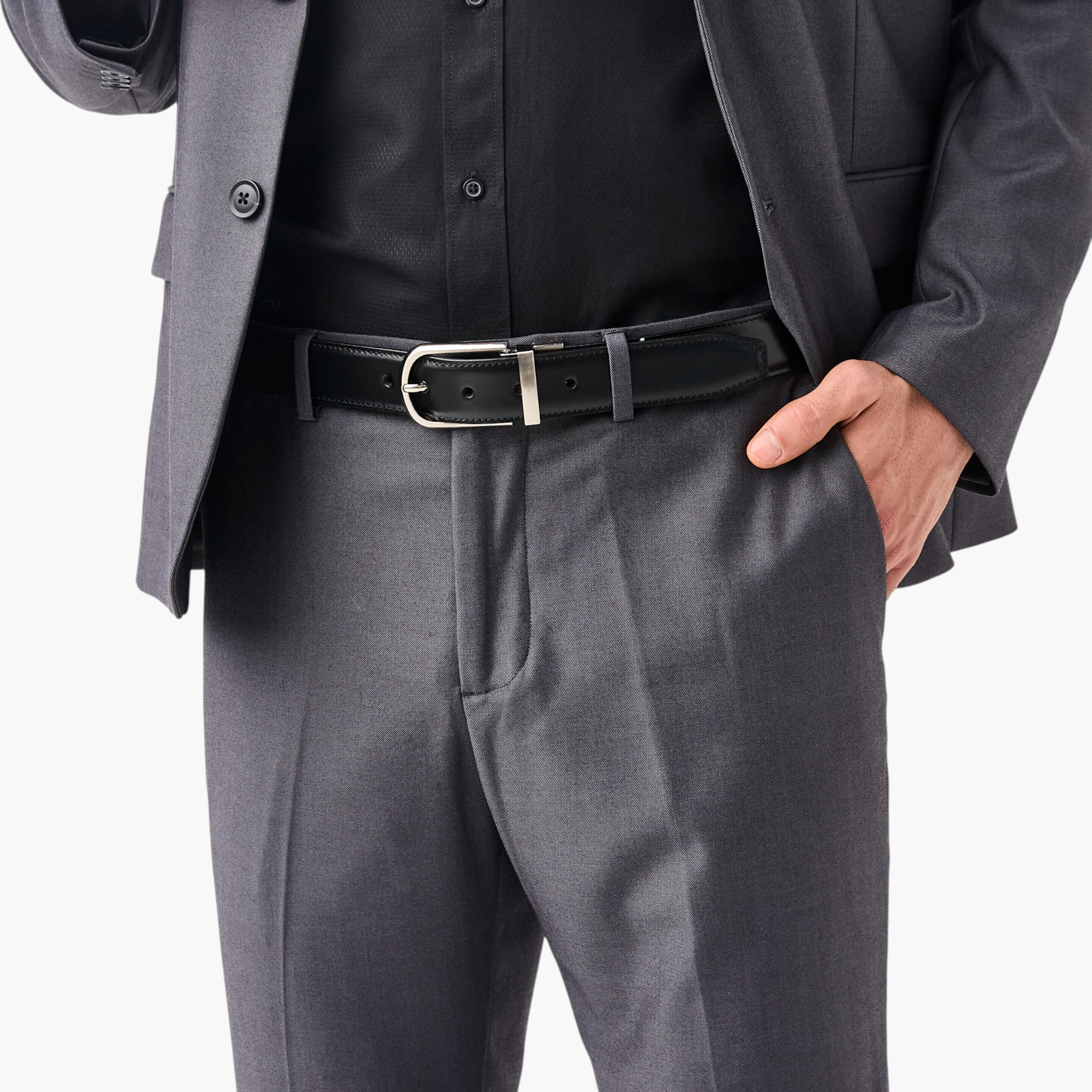 حزام جلد بإبزيم بدبوس إغلاق-men-beltsandwallets-belts-image-2