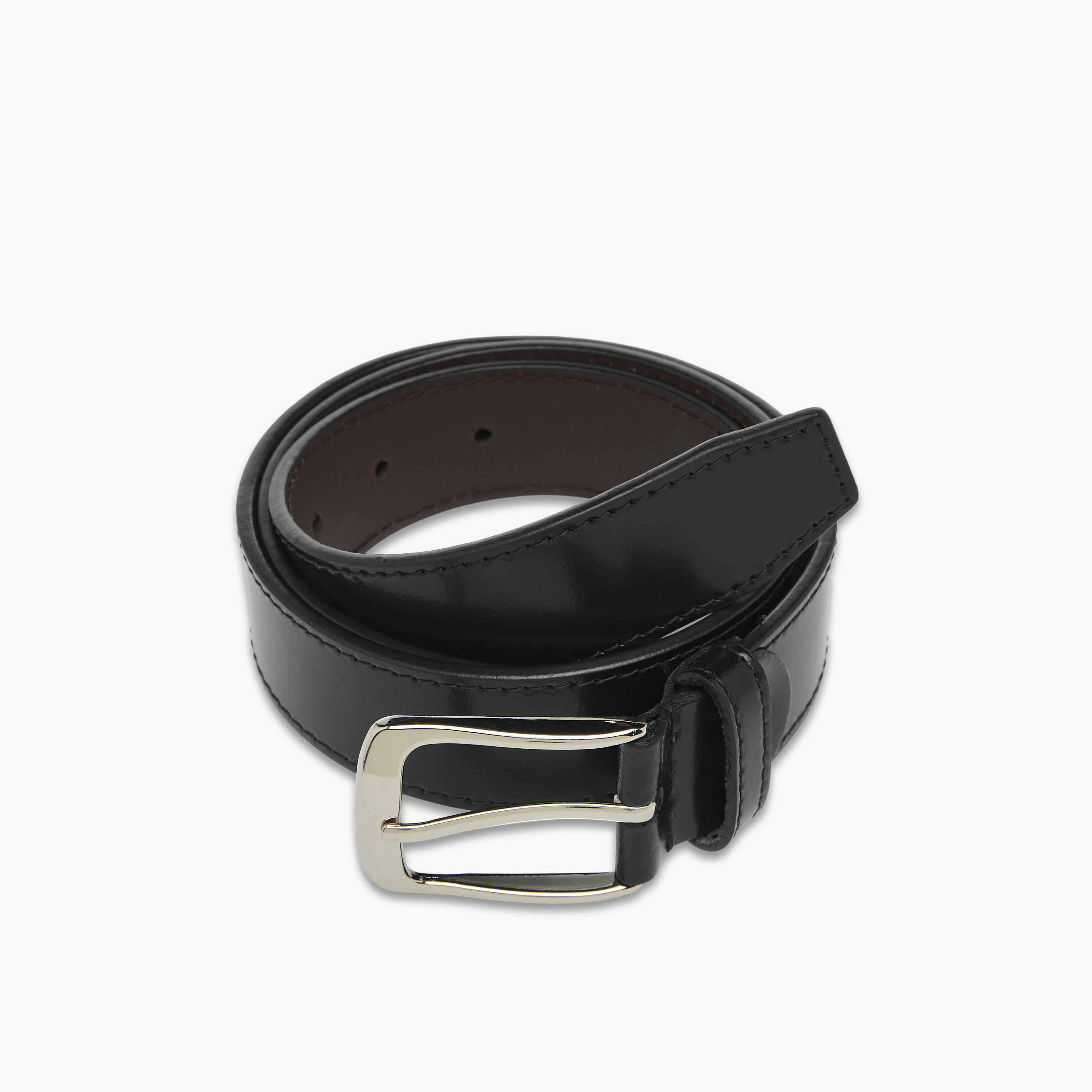 حزام جلد بإبزيم إغلاق-men-beltsandwallets-belts-image-3