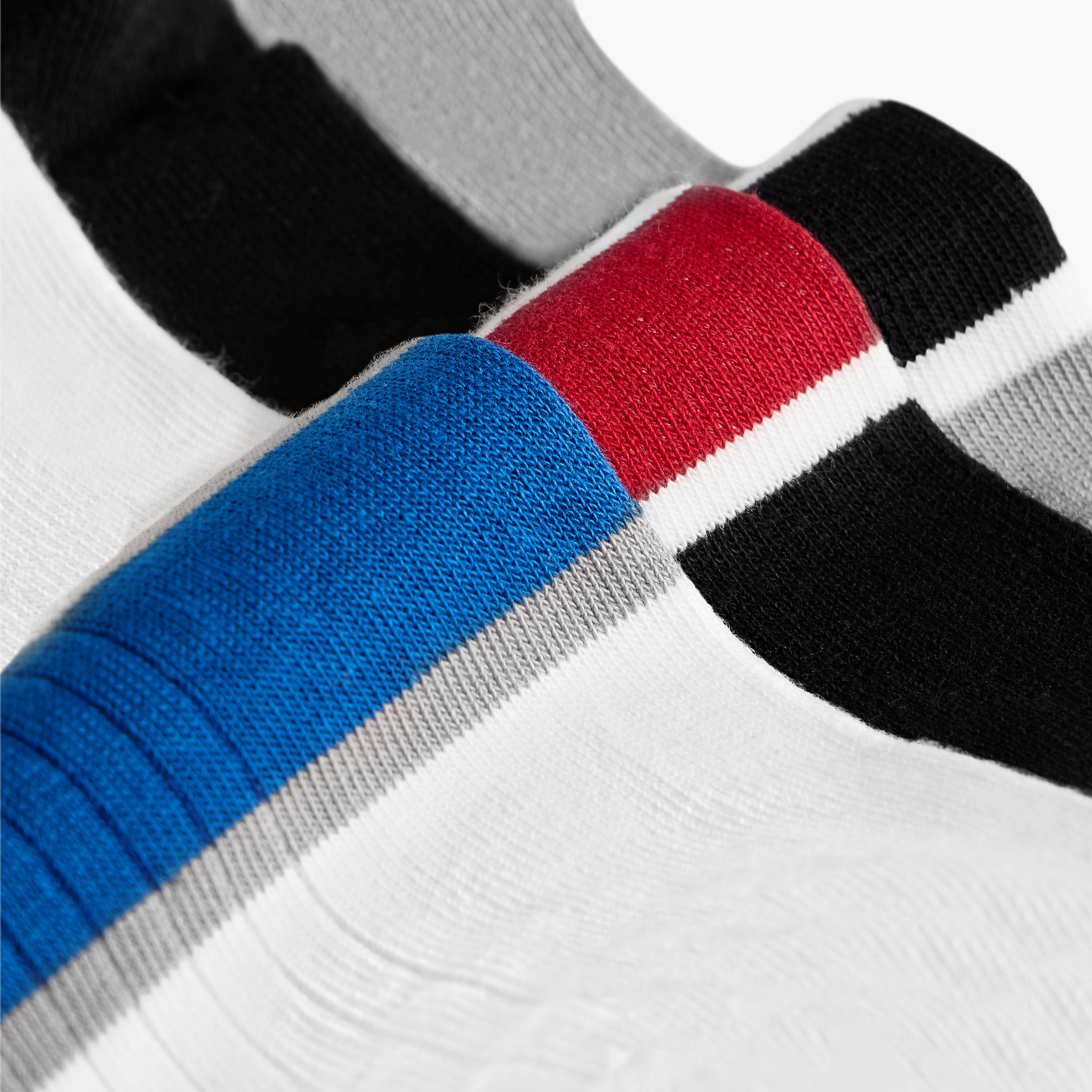 طقم جوارب طول الكاحل 3 أزواج بطبعات-men-socks-image-4
