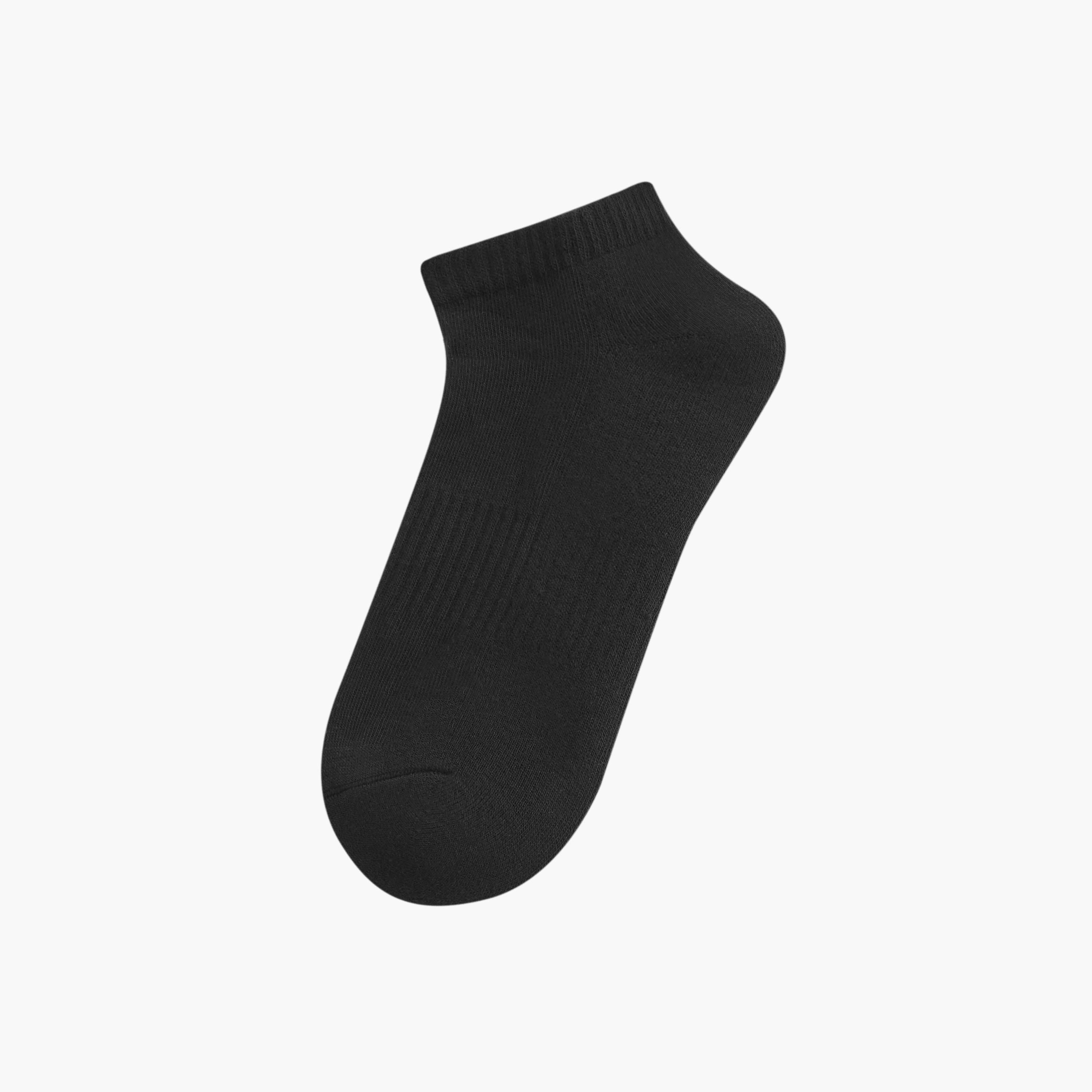 طقم جوارب 3 أزواج بارزة الملمس بطول الكاحل-men-socks-image-4