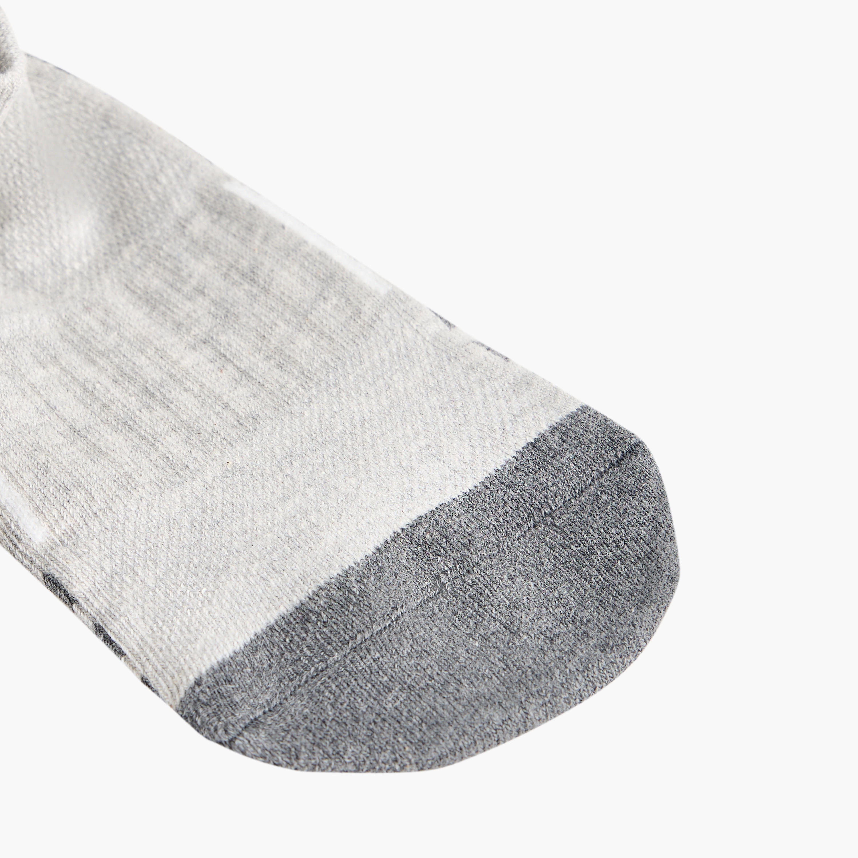 طقم جوارب 3 أزواج نصف تيري بطول الكاحل وطبعات-men-socks-image-3