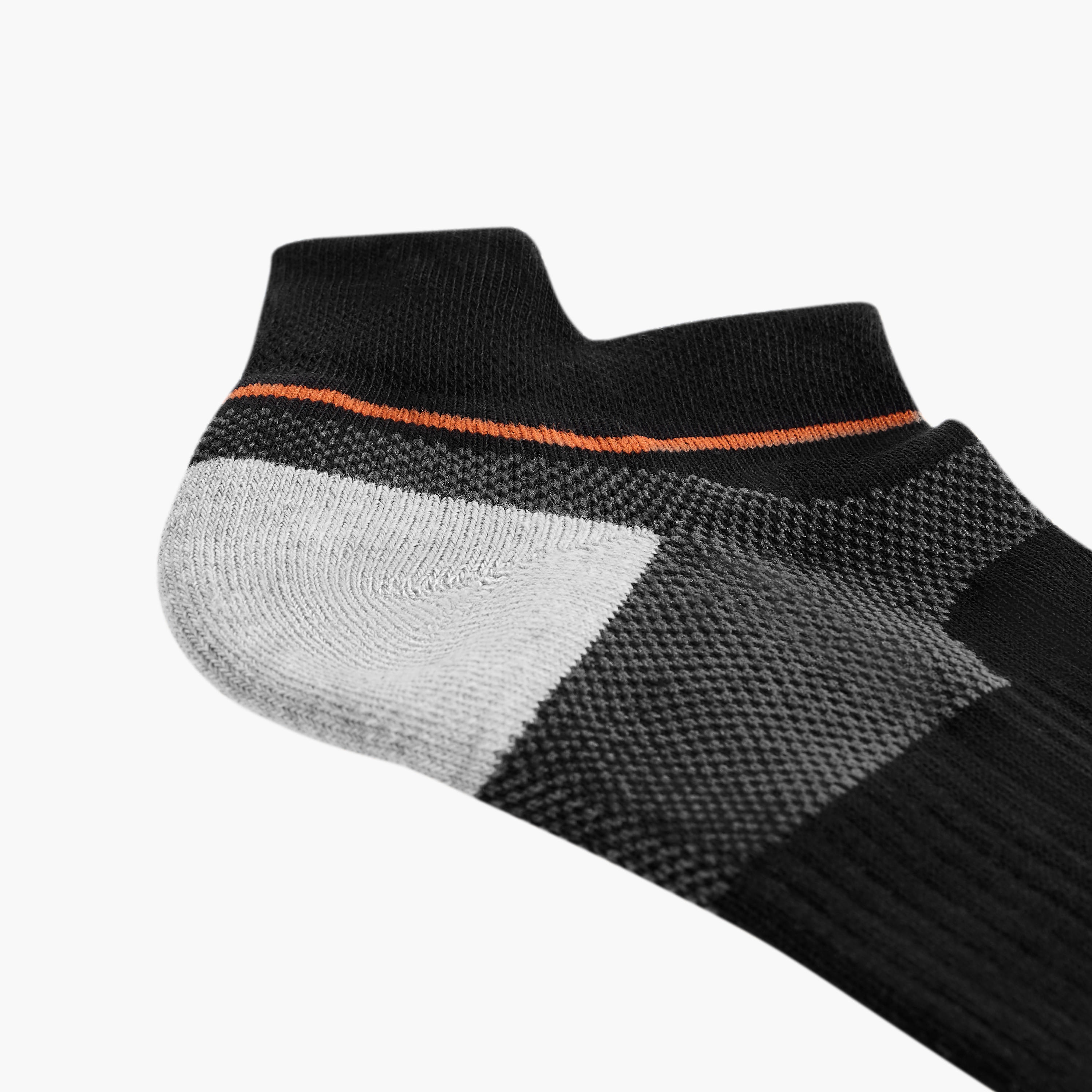 طقم جوارب 3 أزواج صف تيري بطول الكاحل وقوالب ملونة-men-socks-image-2