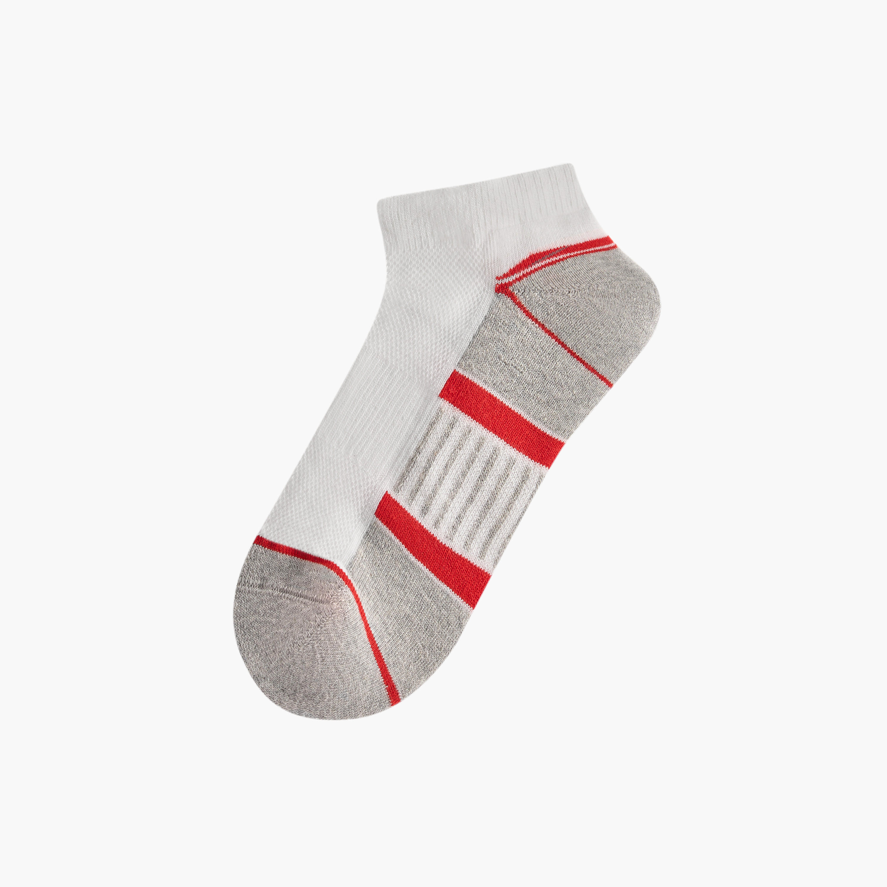 طقم جوارب طول الكاحل 3 أزواج بطبعات-men-socks-image-4