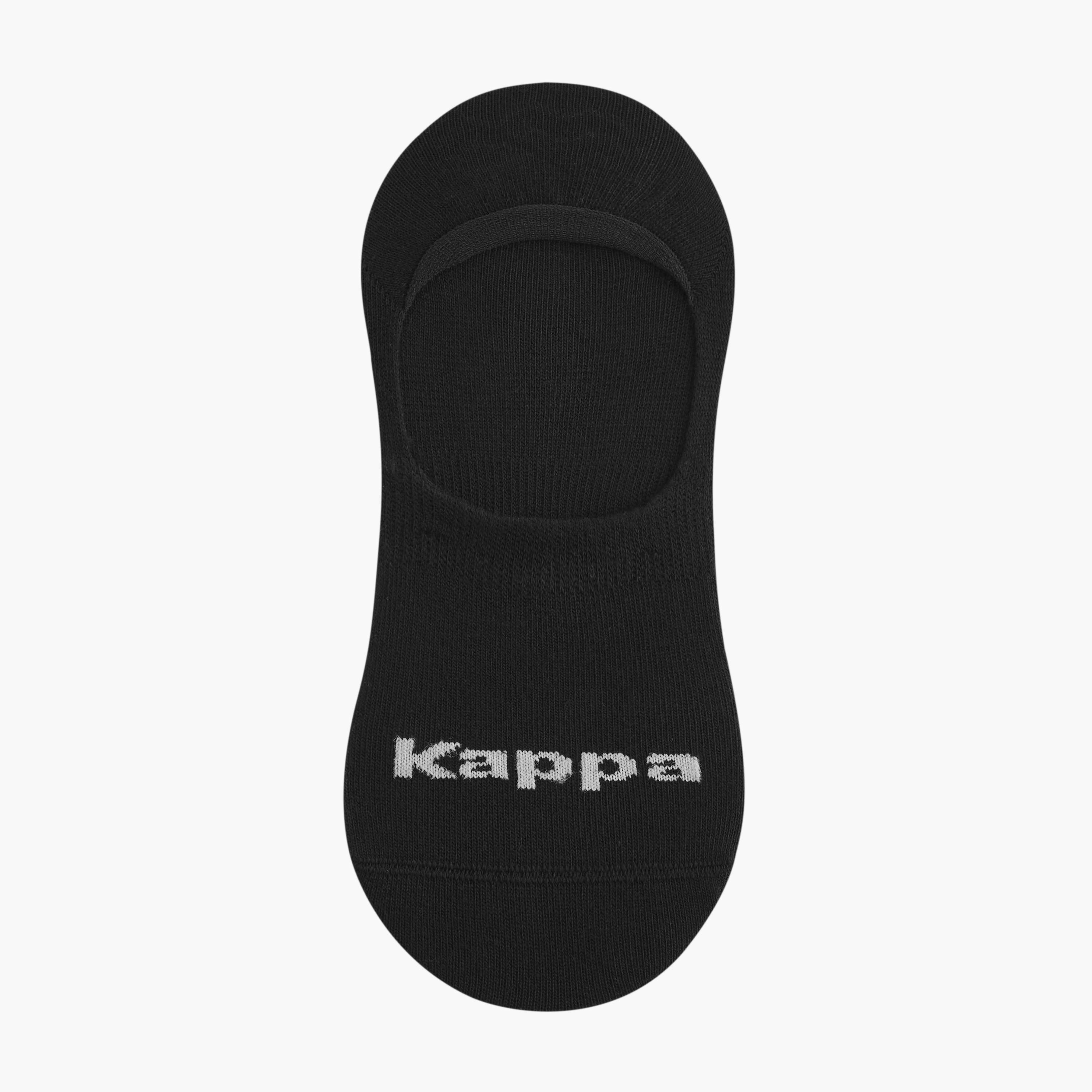 طقم جوارب 3 أزواج غير مرئية وغير وبرية بطبعات شعار من كابا-men-socks-image-2