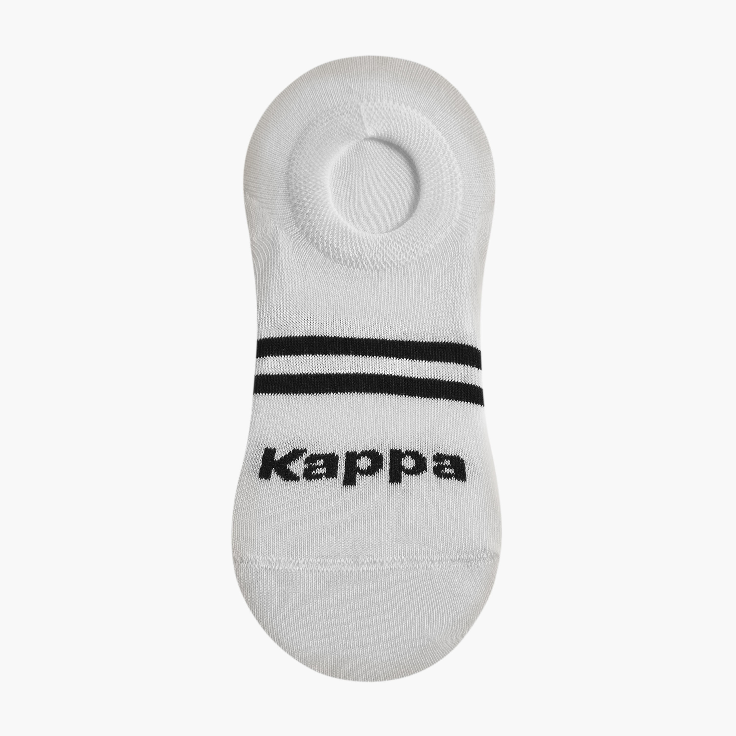 طقم جوارب 3 أزواج غير مرئية بطبعات شعار من كابا-men-socks-image-2