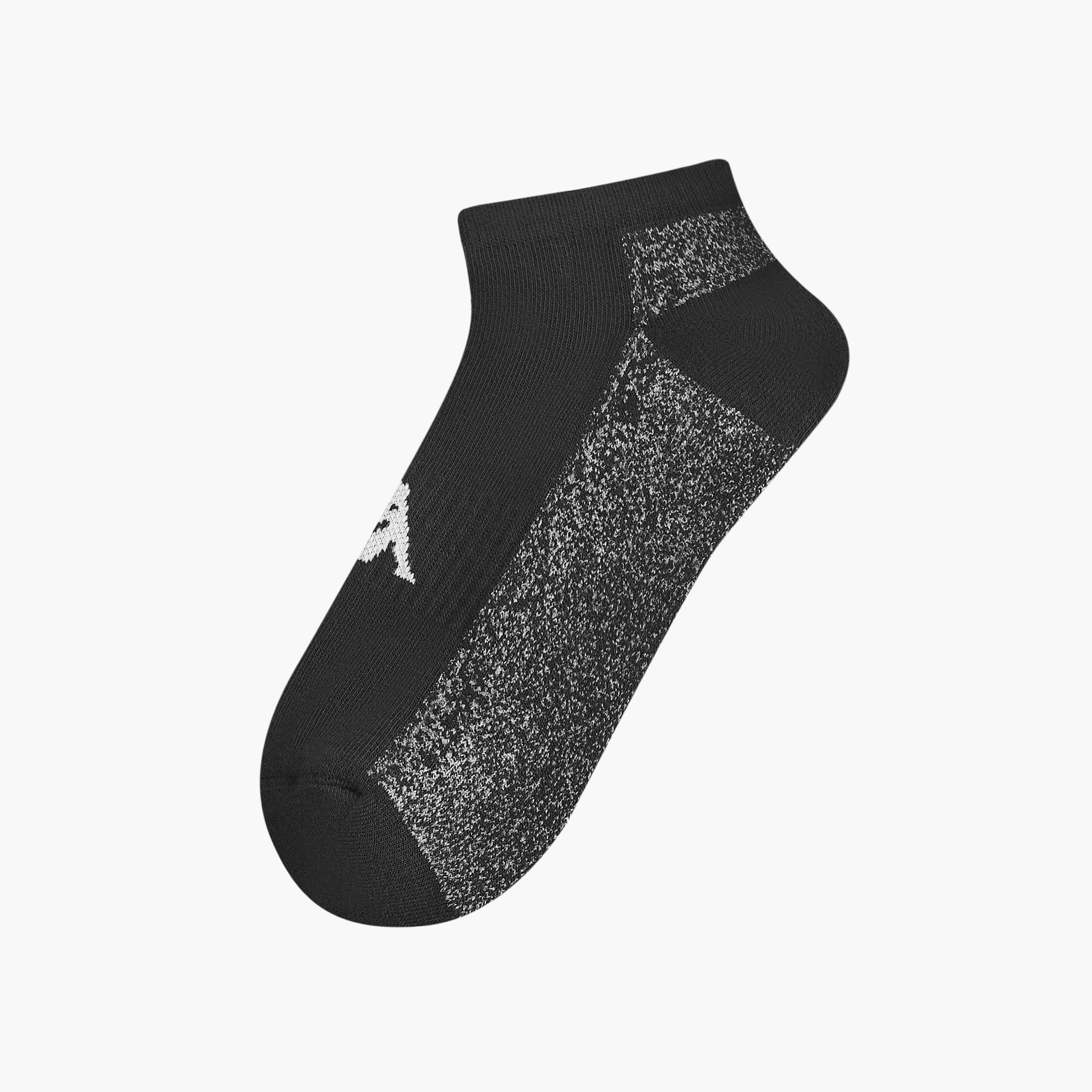 طقم جوارب 3 أزواج بطول الكاحل وطبعات شعار من كابا-men-socks-image-2