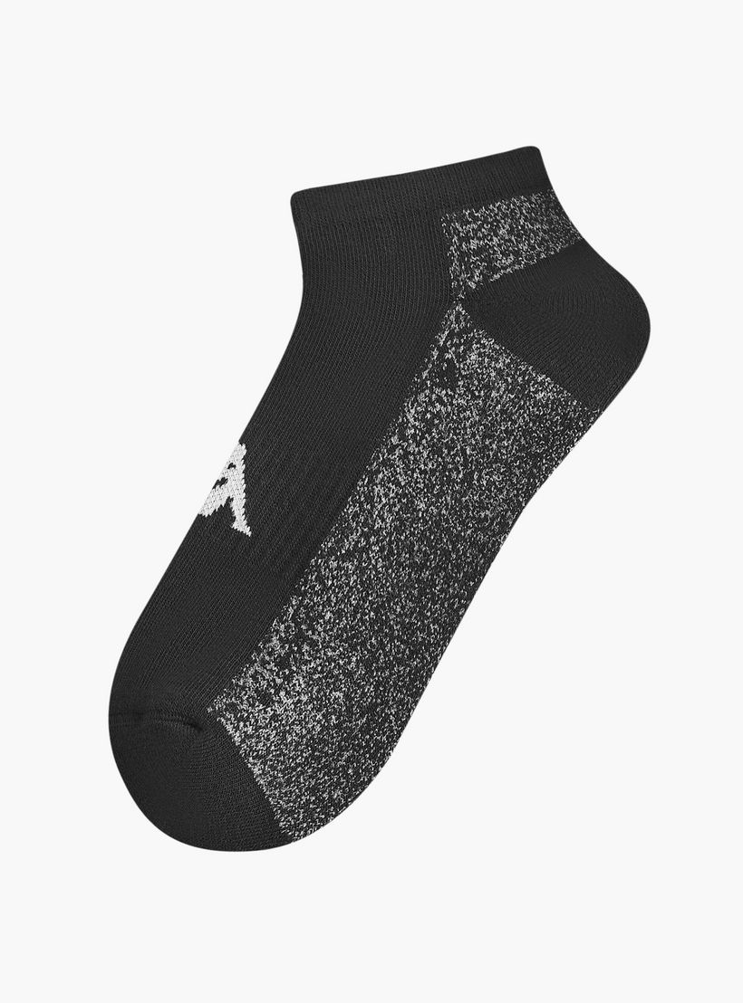 طقم جوارب 3 أزواج بطول الكاحل وطبعات شعار من كابا-men-socks-image-2