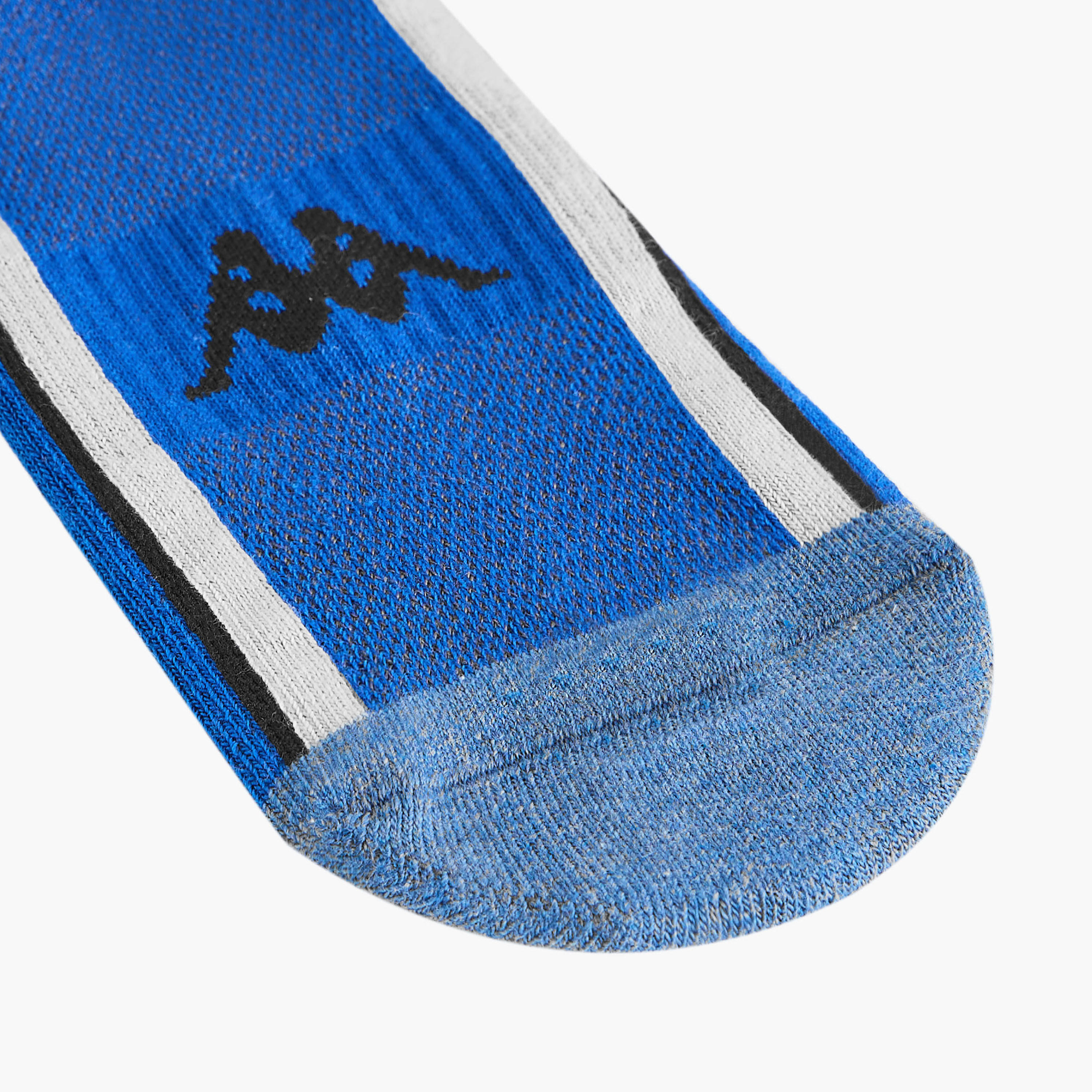 طقم جوارب 3 أزواج نصف تيري بطبعات وطول الكاحل-men-socks-image-3