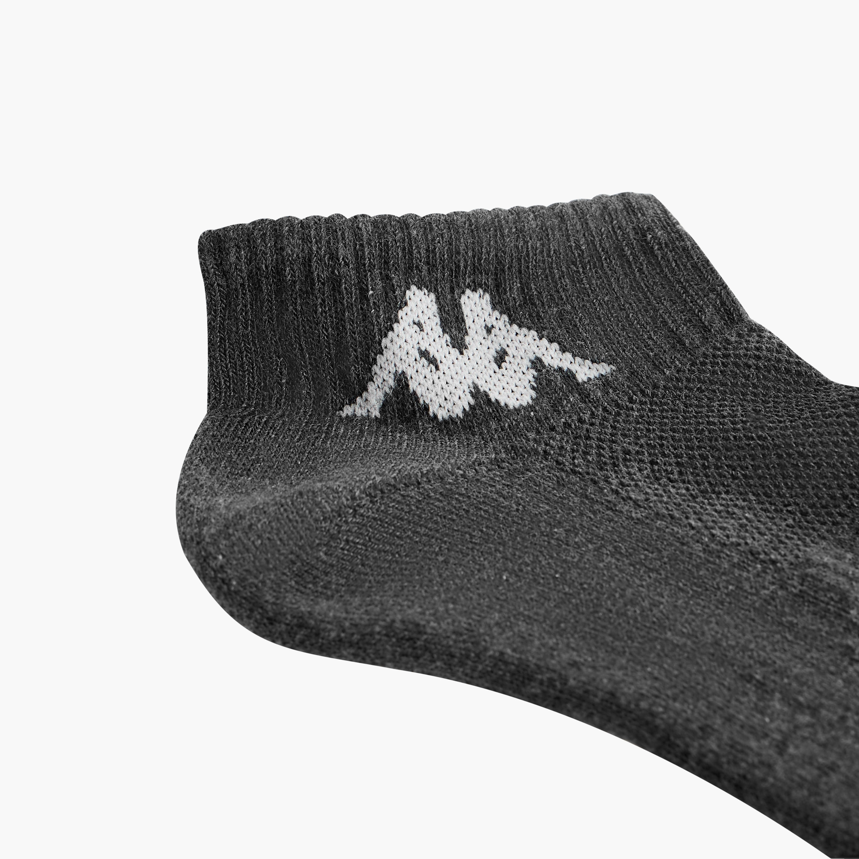 طقم جوارب 3 أزواج نصف تيري بطول الكاحل-men-socks-image-2