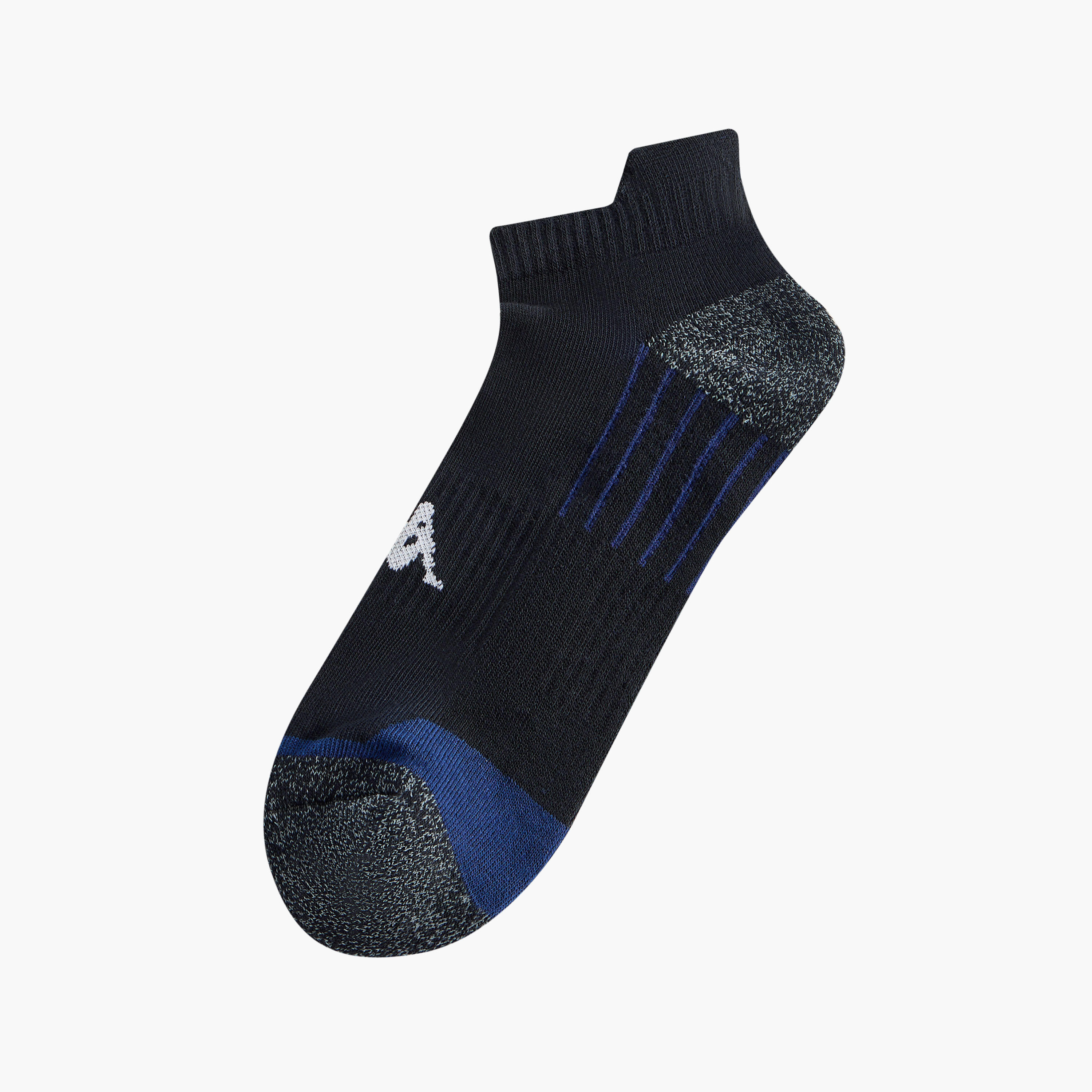 طقم جوارب 3 أزواج نصف تيري بطول الكاحل وطبعات-men-socks-image-2