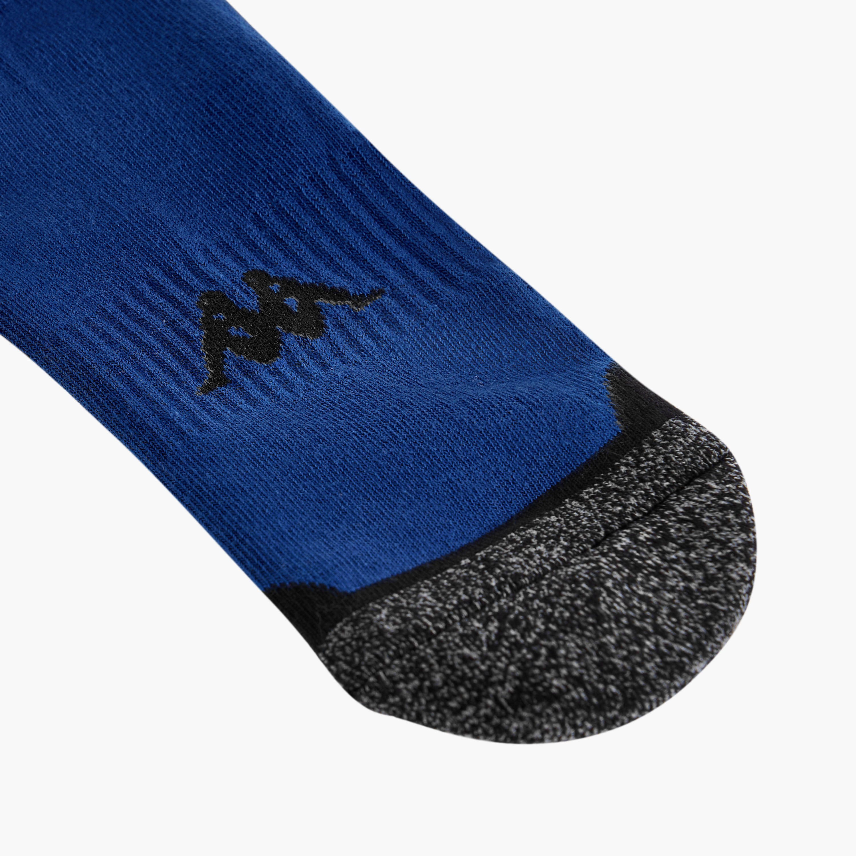 طقم جوارب 3 أزواج نصف تيري بطول الكاحل وطبعات-men-socks-image-3