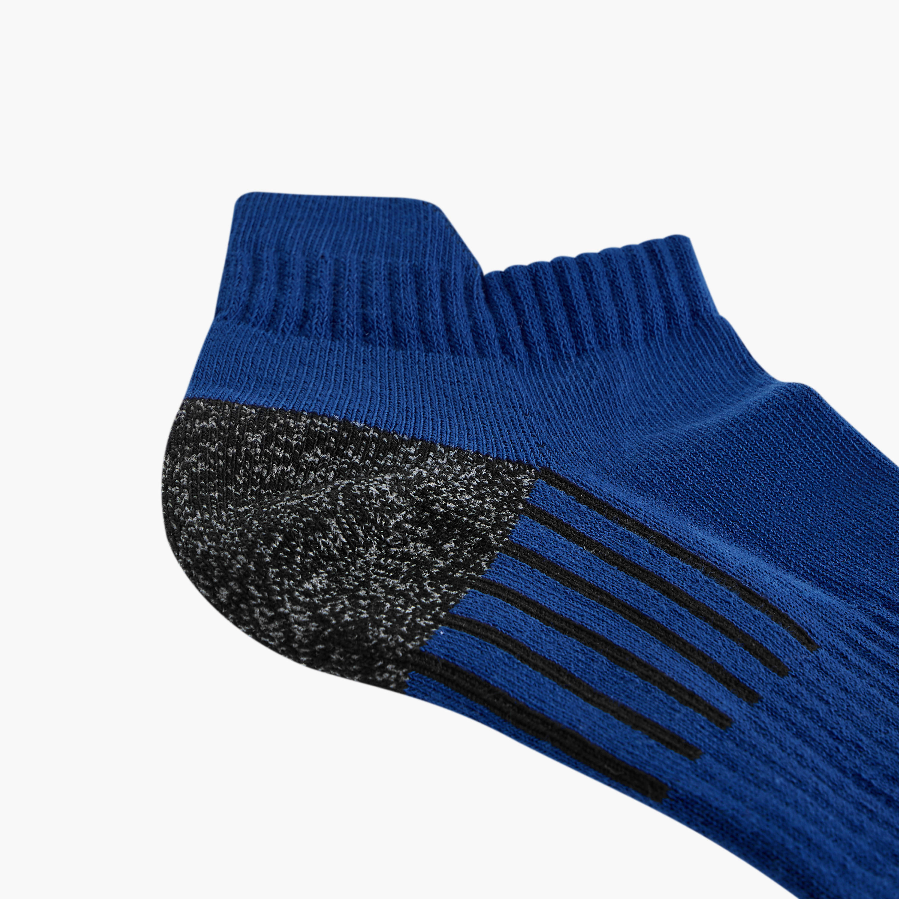 طقم جوارب 3 أزواج نصف تيري بطول الكاحل وطبعات-men-socks-image-5