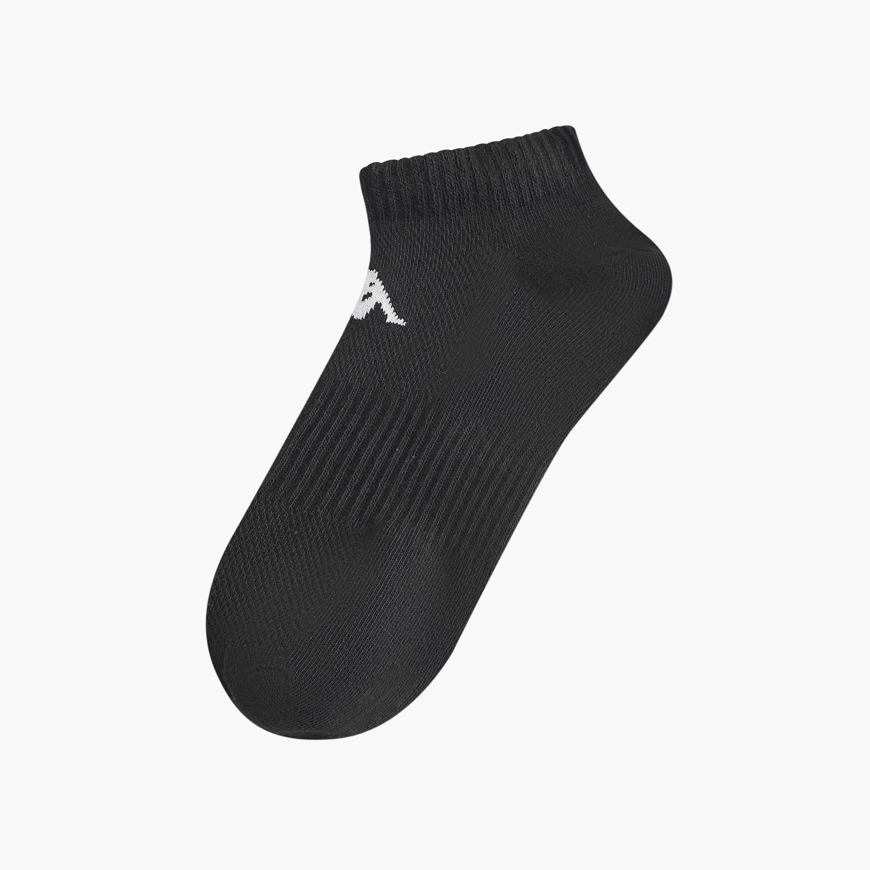 طقم جوارب 3 أزواج مضلعة بطول الكاحل-men-socks-image-2