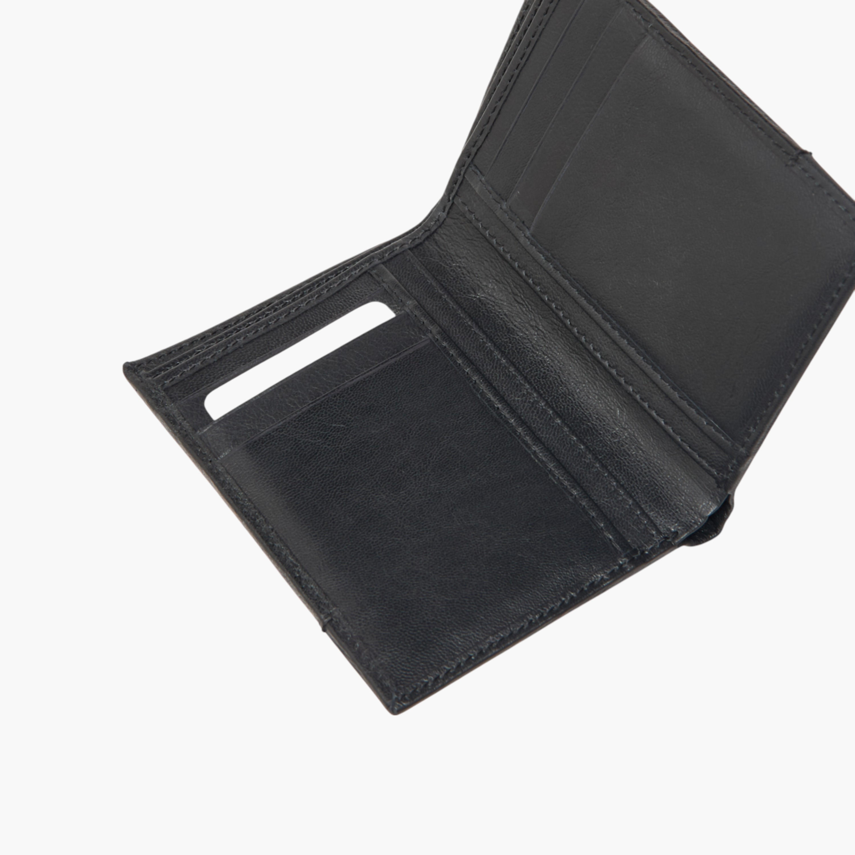 Textured Leather Bi-Fold Wallet-men-beltsandwallets-wallets-image-6