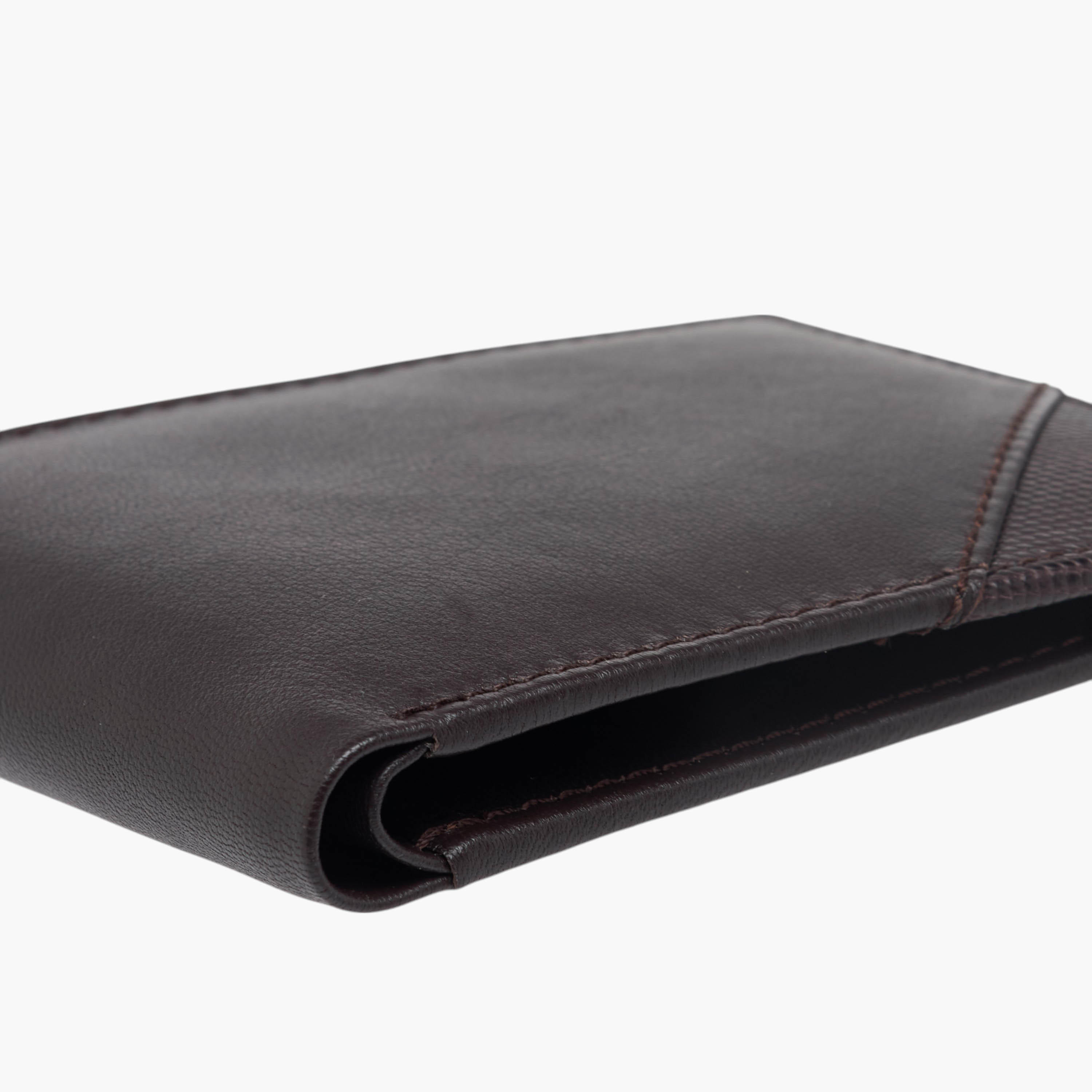 Textured Genuine Leather Bi-Fold Wallet-men-beltsandwallets-wallets-image-3
