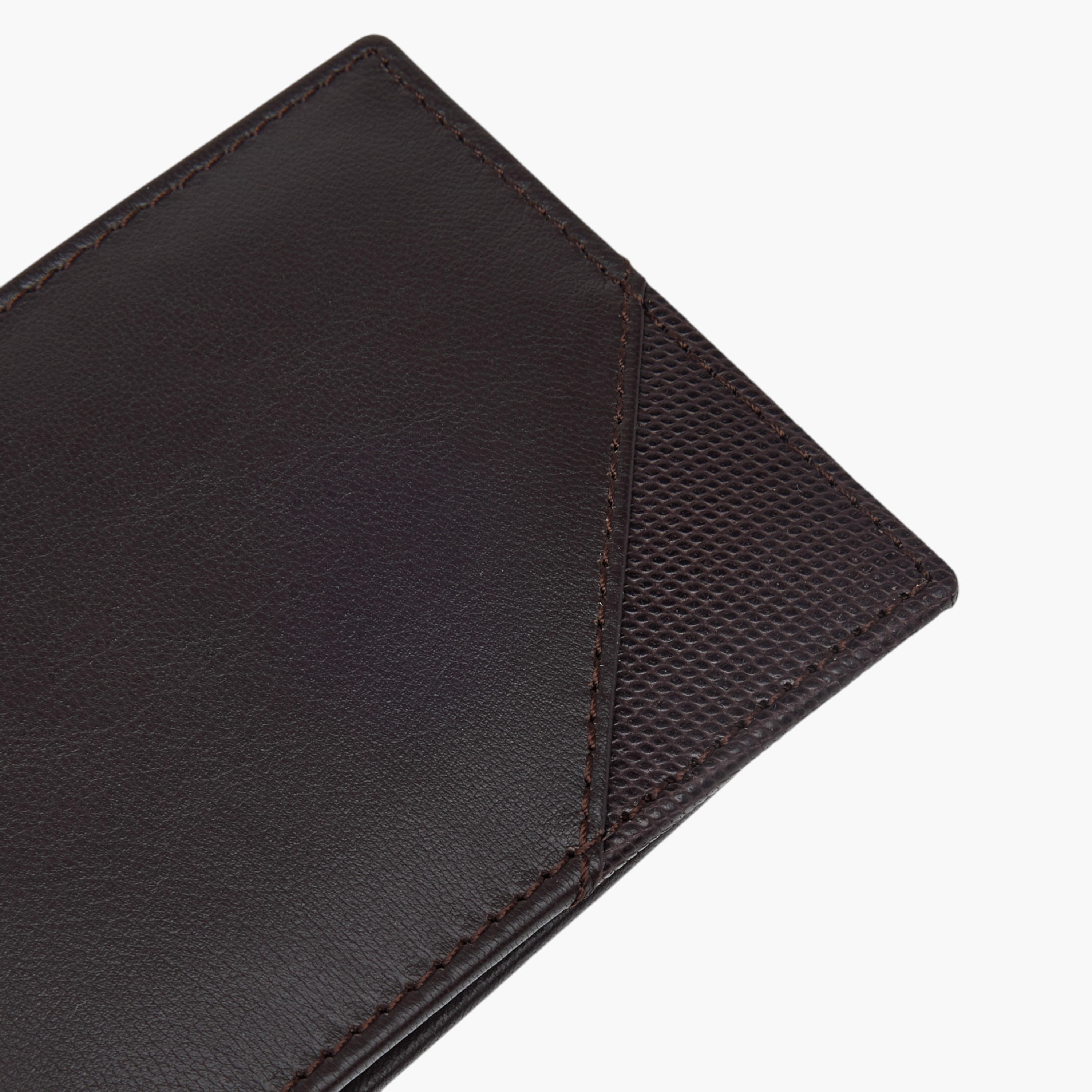 Textured Genuine Leather Bi-Fold Wallet-men-beltsandwallets-wallets-image-4