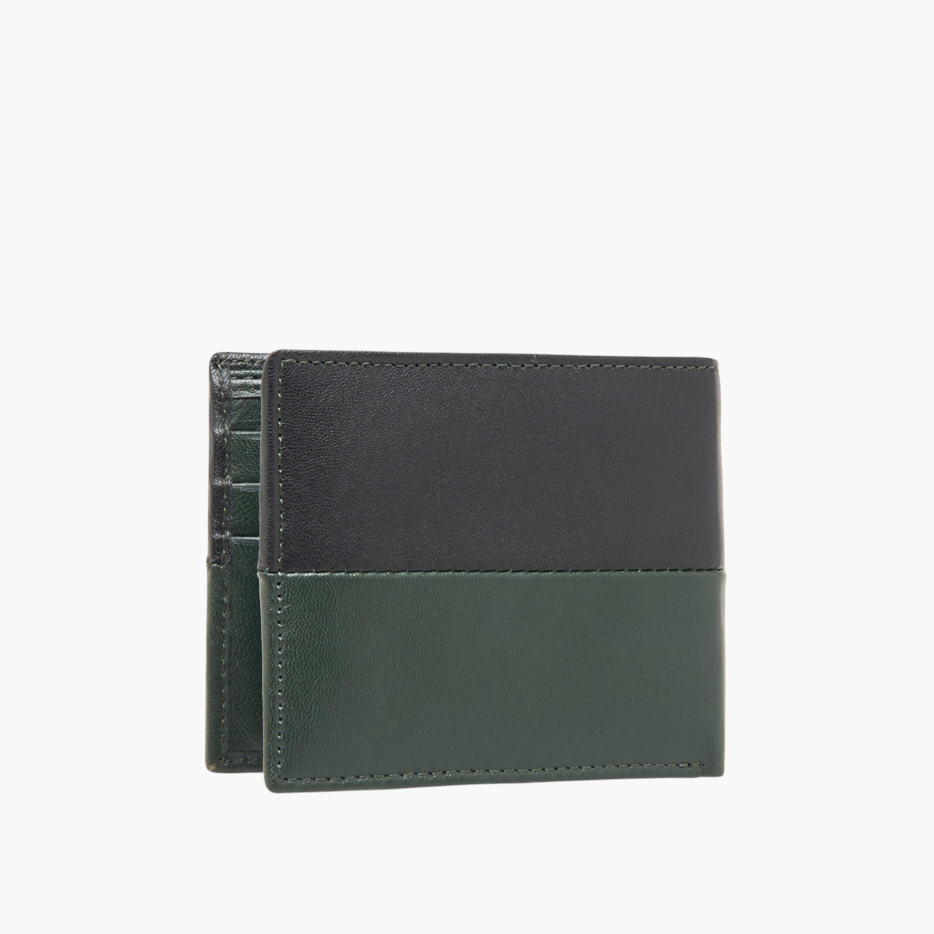 Panelled Bi-Fold Leather Wallet-men-beltsandwallets-wallets-image-2