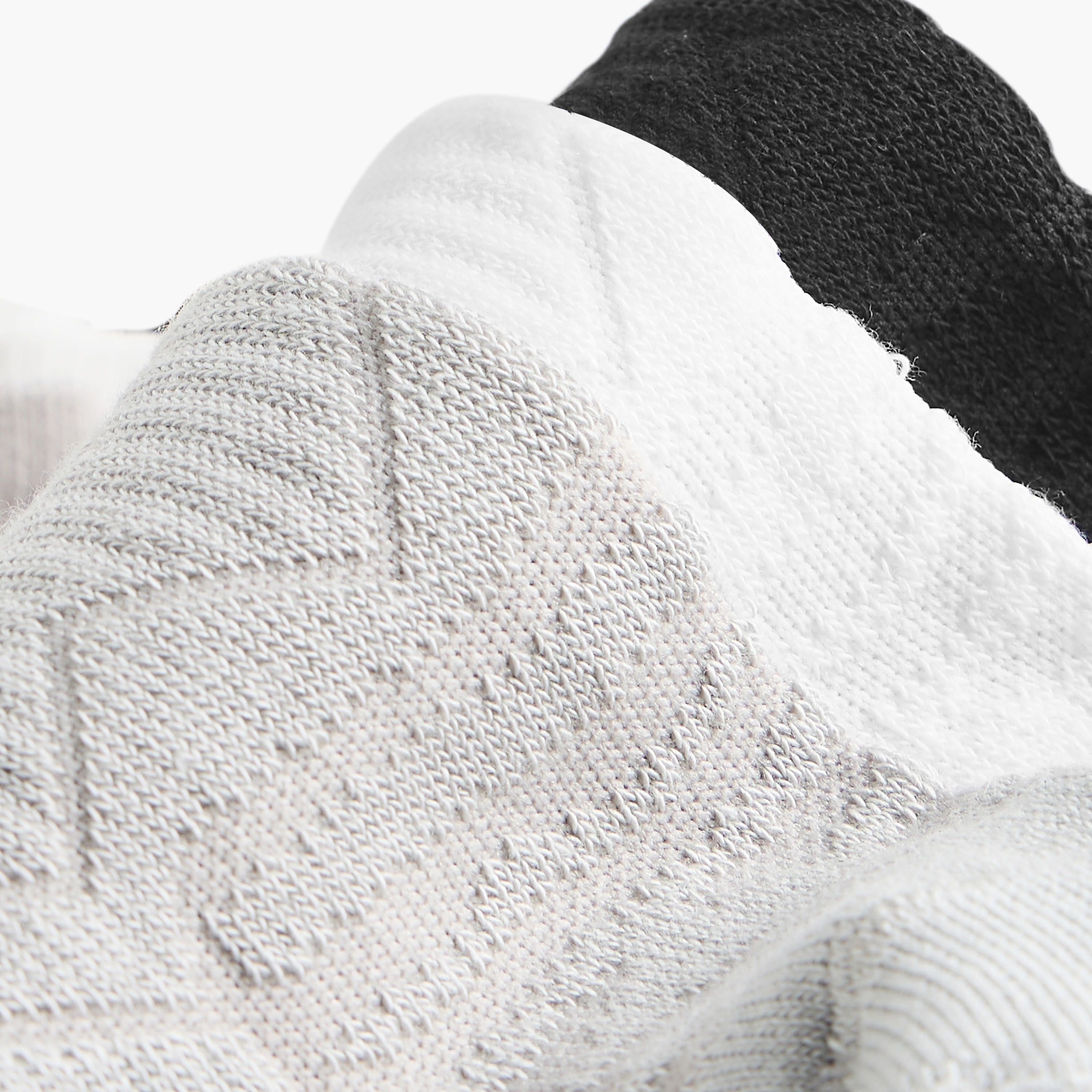 طقم جوارب 3 أزواج بارزة الملمس بطول الكاحل-men-socks-image-4
