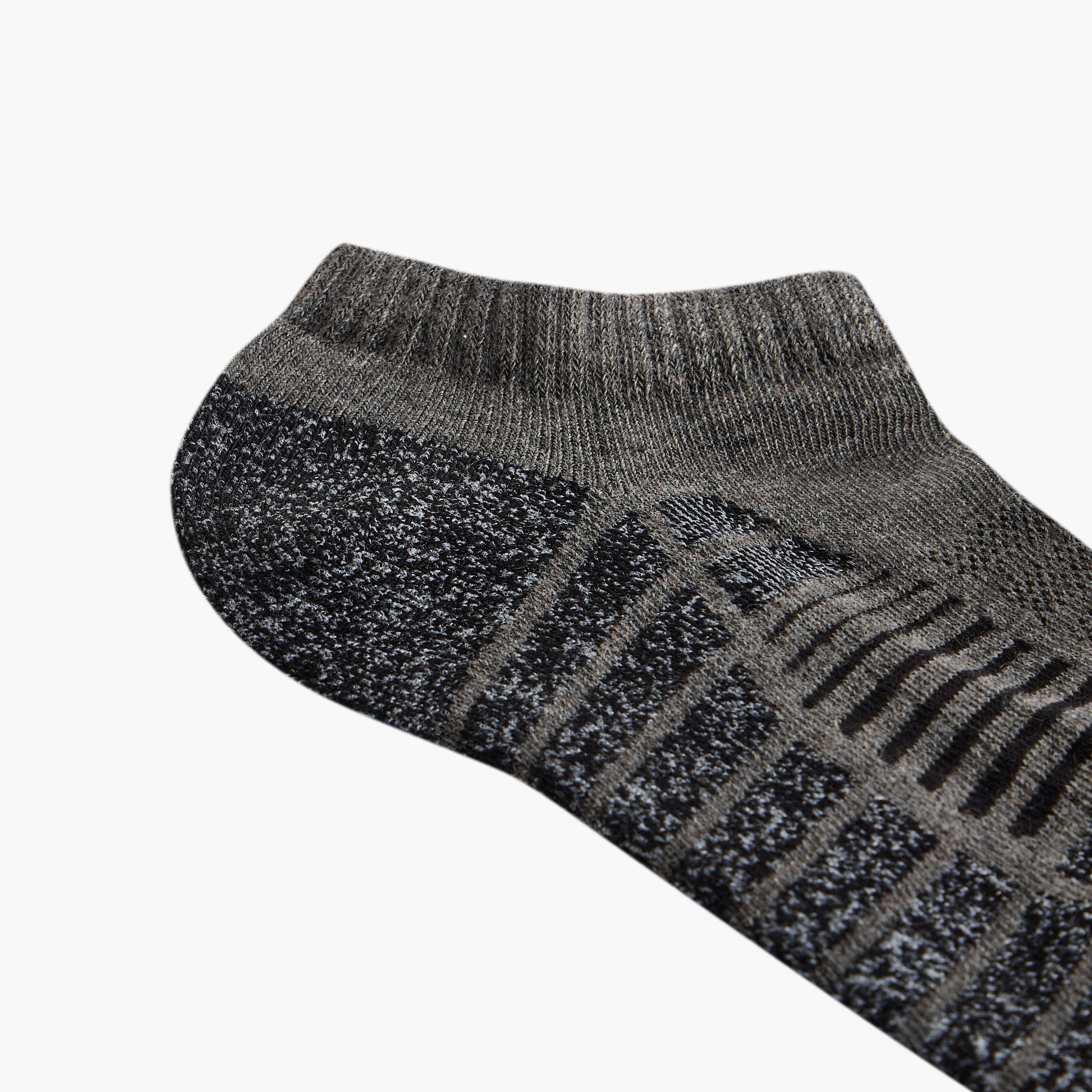طقم جوارب 3 أزواج بارزة الملمس بطول الكاحل-men-socks-image-5