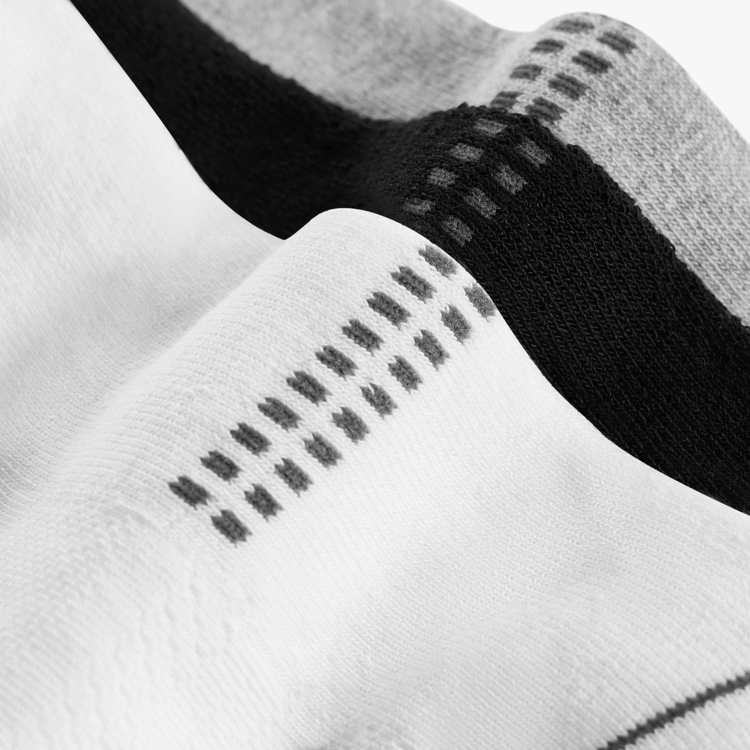 طقم جوارب بارزة الملمس 3 أزواج نصف تيري بطول الكاحل-men-socks-image-3