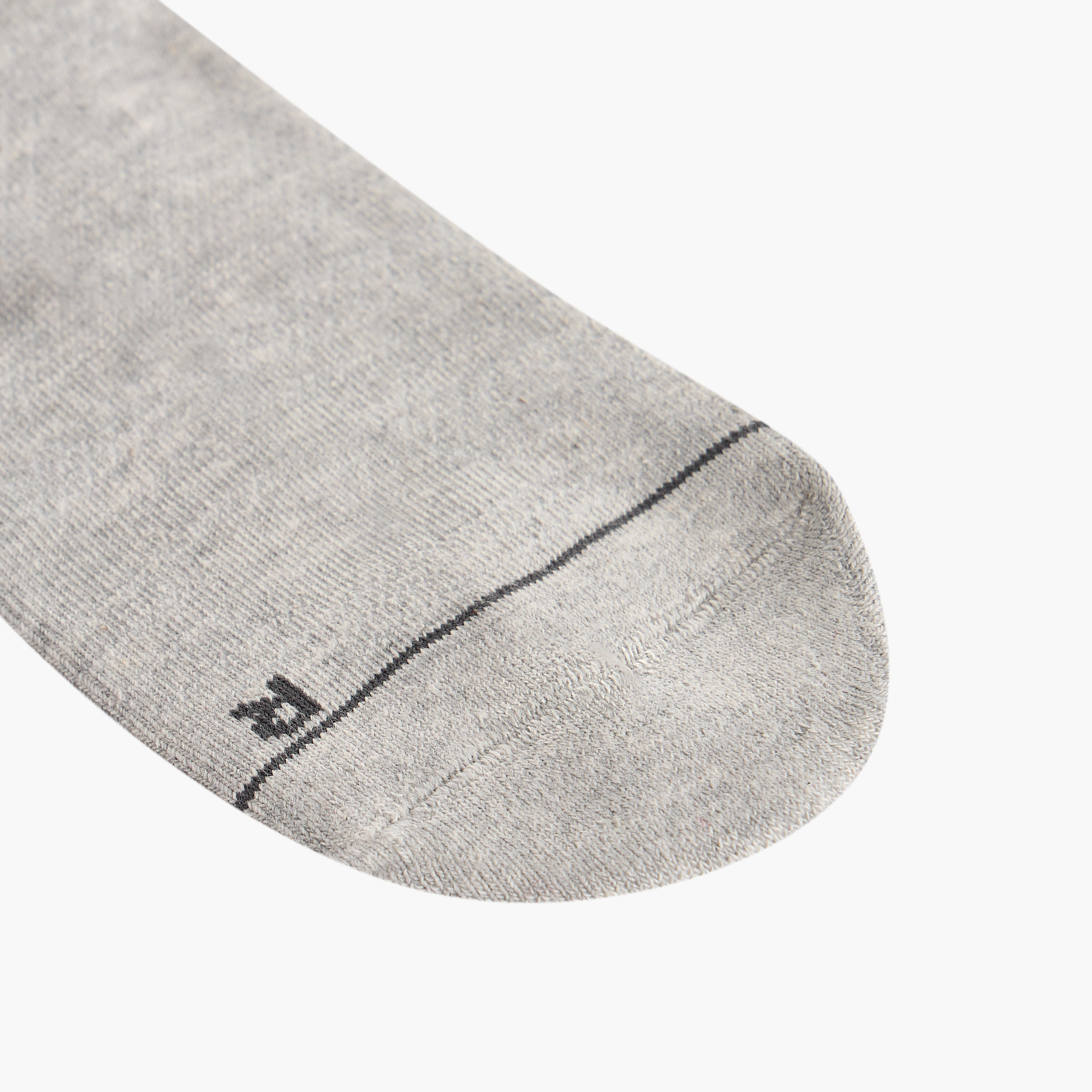 طقم جوارب بارزة الملمس 3 أزواج نصف تيري بطول الكاحل-men-socks-image-4