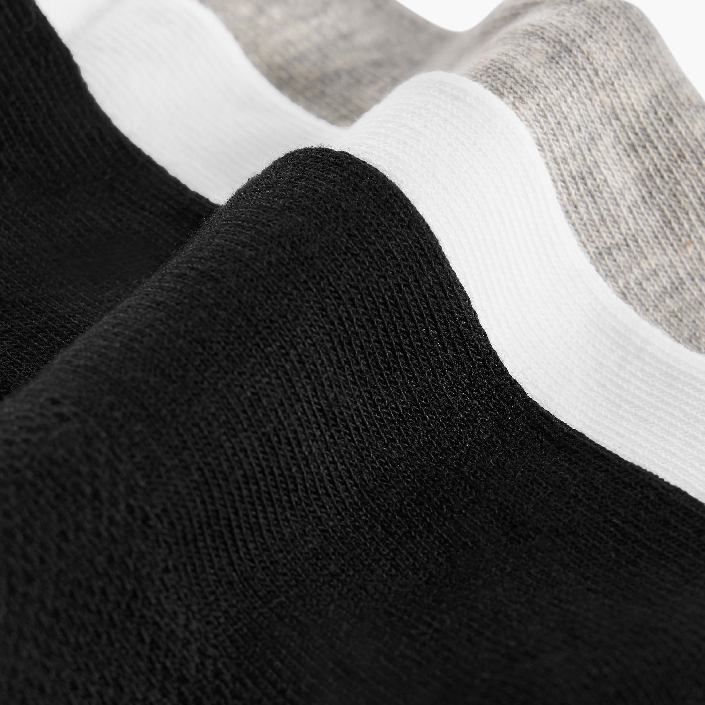 طقم جوارب بارزة الملمس 3 أزواج غير وبرية بطول الكاحل-men-socks-image-3