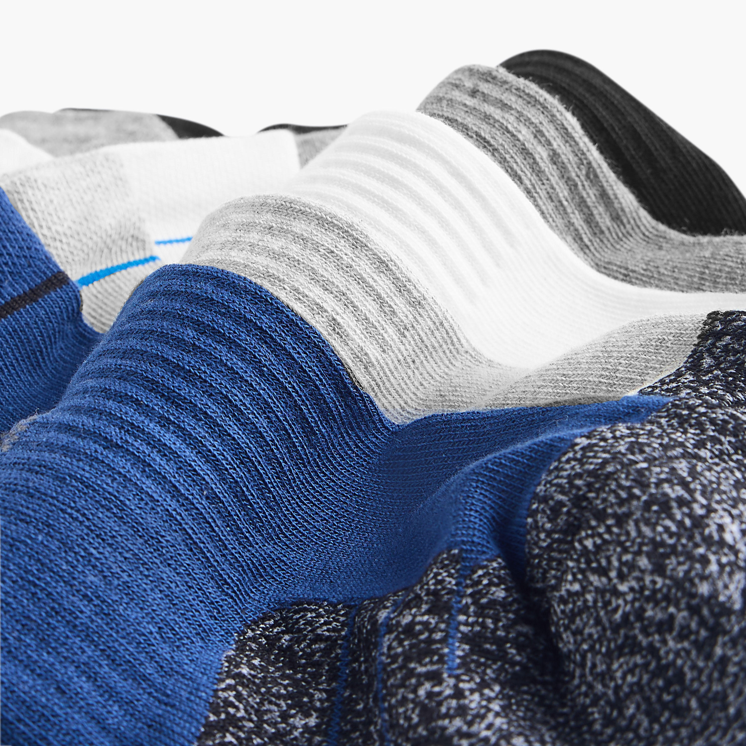 طقم جوارب نصف تيري 5 أزواج بطول الكاحل وطبعات-men-socks-image-4