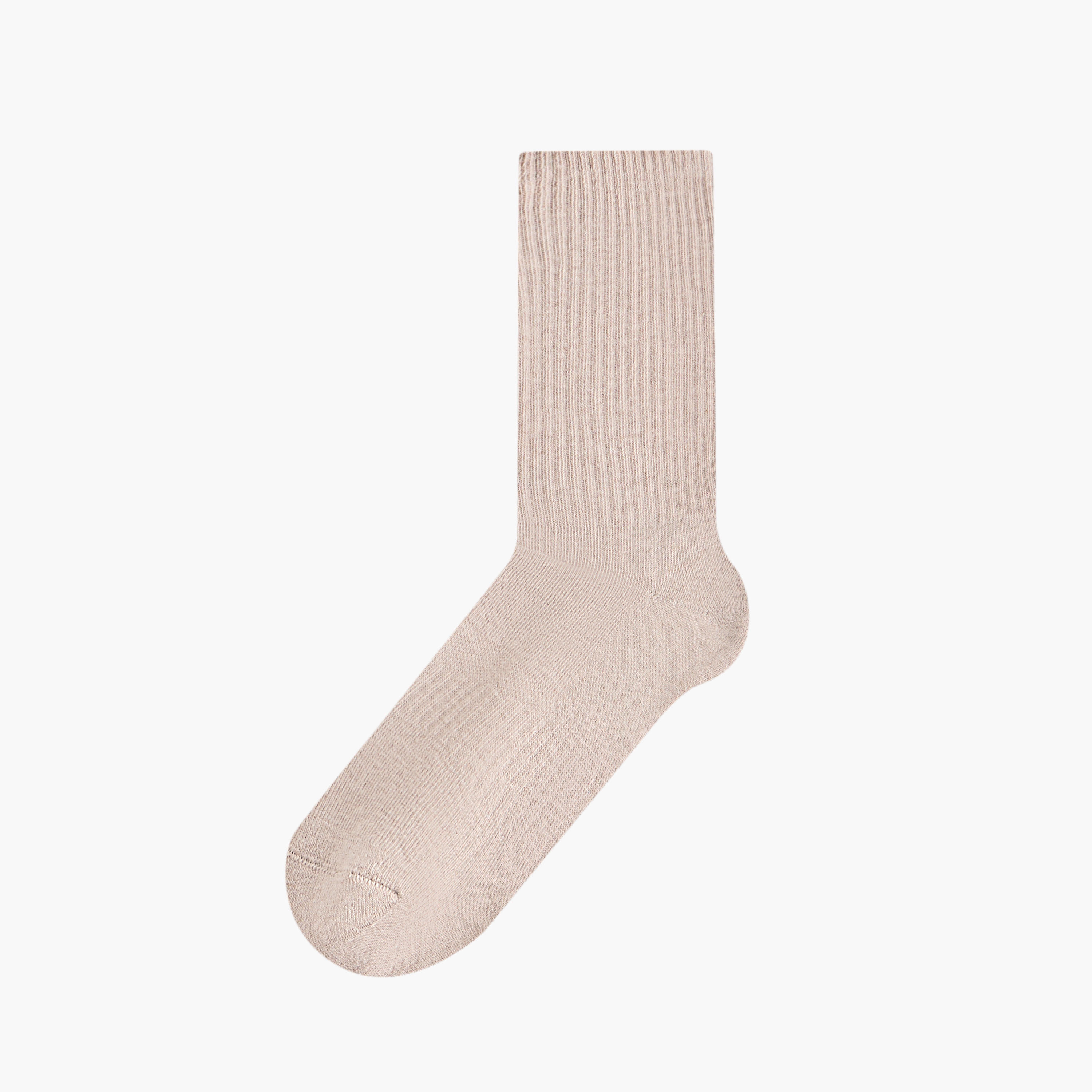 طقم جوارب 3 أزواج متنوعة نصف تيري بطول ربلة الساق-men-socks-image-2