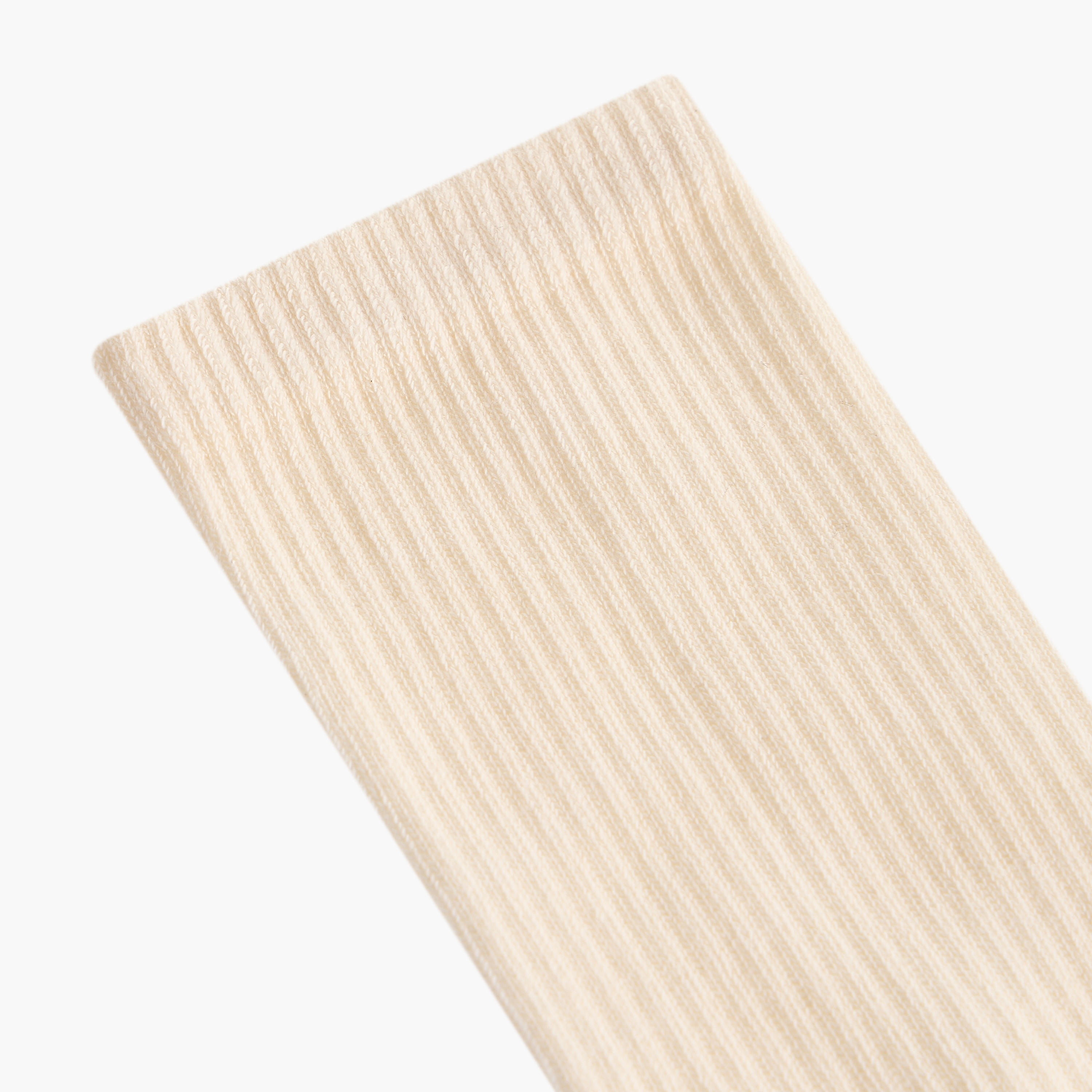 طقم جوارب نصف تيري بطول ربلة الساق 3 أزواج مضلعة-men-socks-image-3