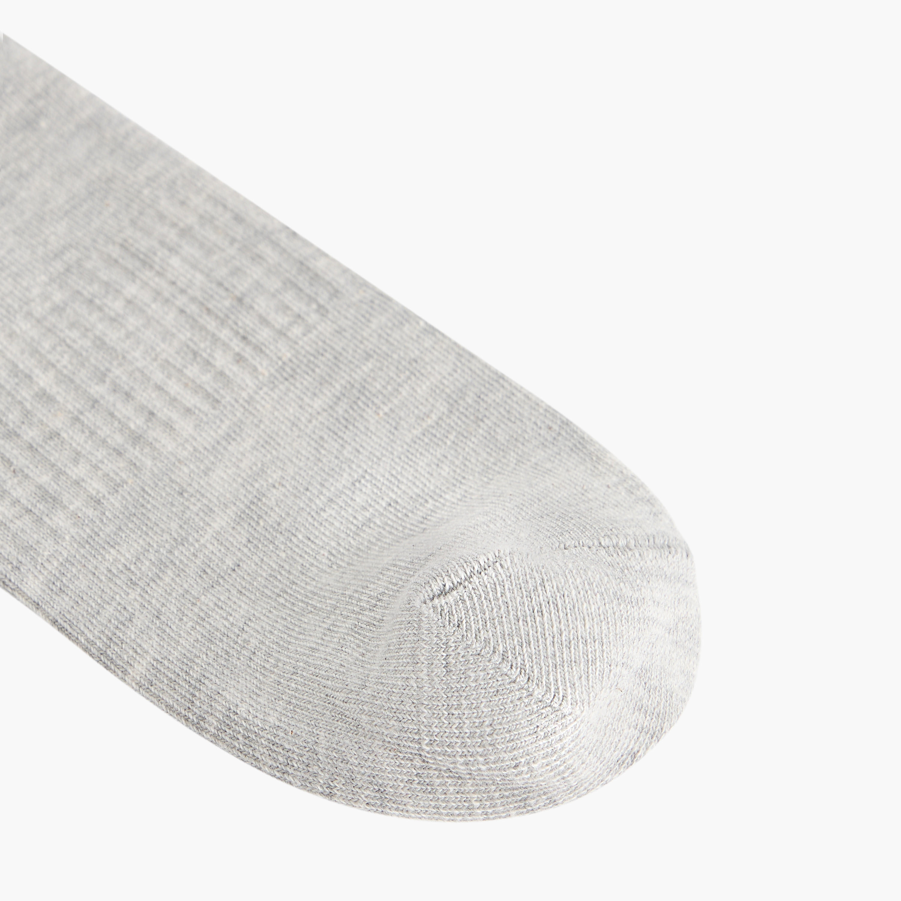 طقم جوارب 3 أزواج مضلعة بطول ربلة الساق-men-socks-image-5