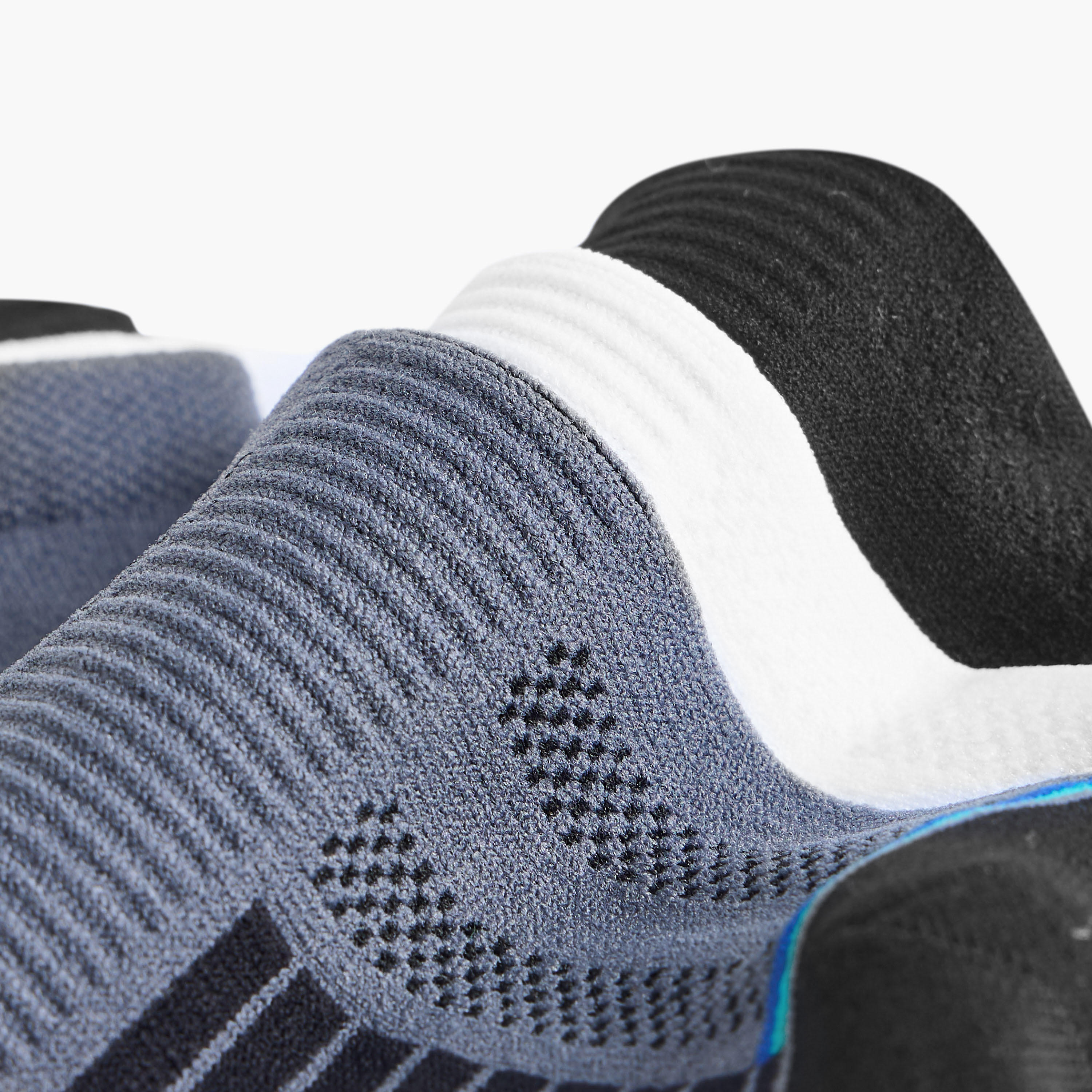 طقم جوارب 3 أزواج نصف تيري مخططة بطول الكاحل-men-socks-image-4