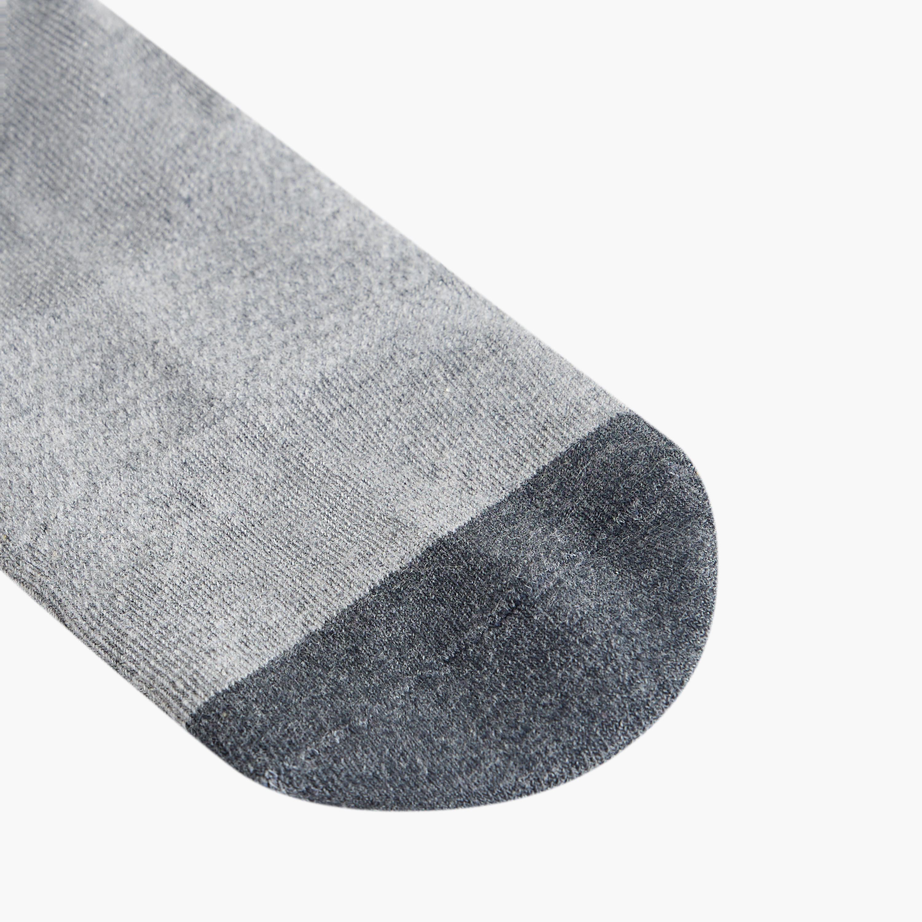 طقم جوارب 3 أزواج نصف تيري بطول الكاحل وطبعات-men-socks-image-3