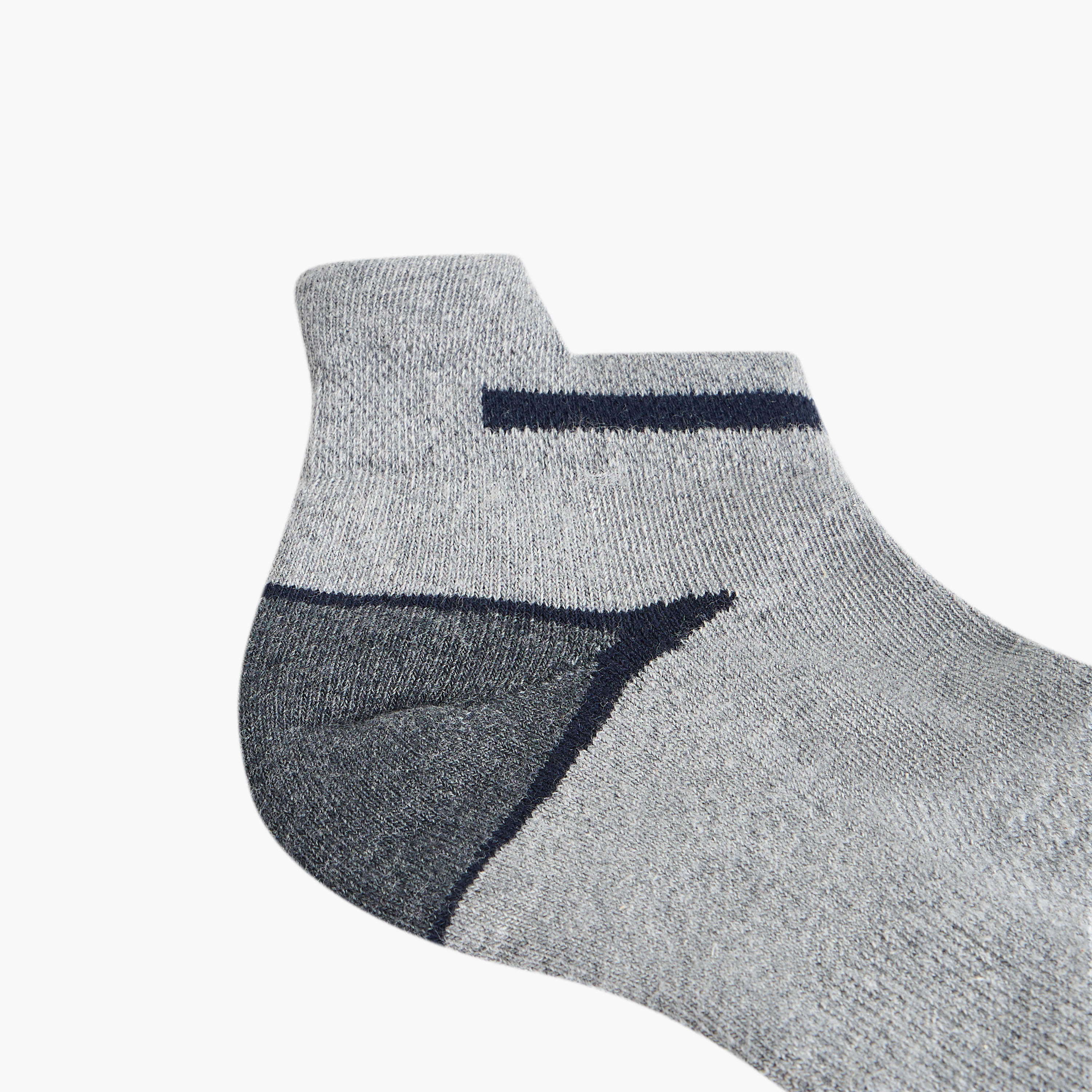 طقم جوارب 3 أزواج نصف تيري بطول الكاحل وطبعات-men-socks-image-5