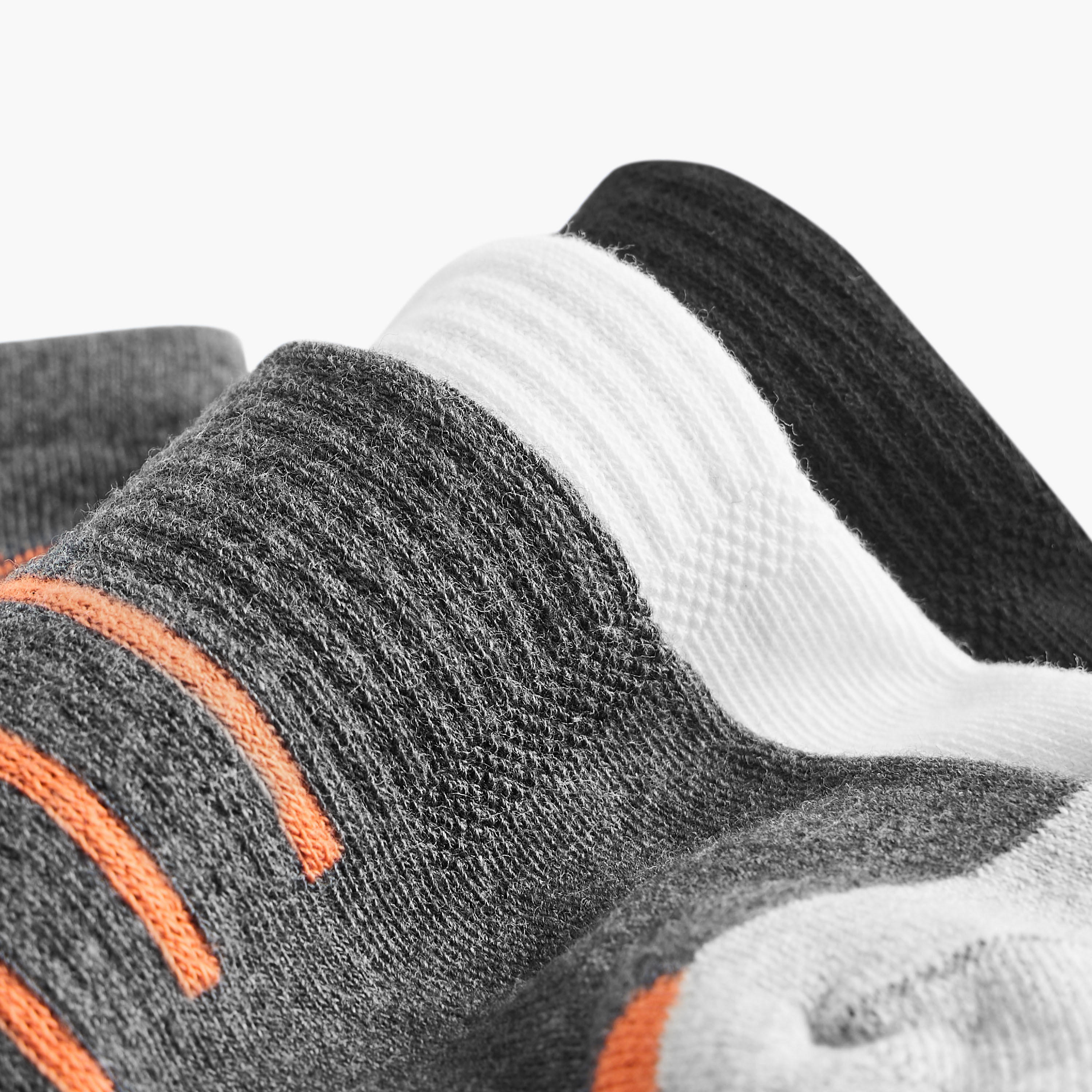 جوارب بطول الكاحل نصف تيري بطبعات - مجموعة 3 أزواج-men-socks-image-4