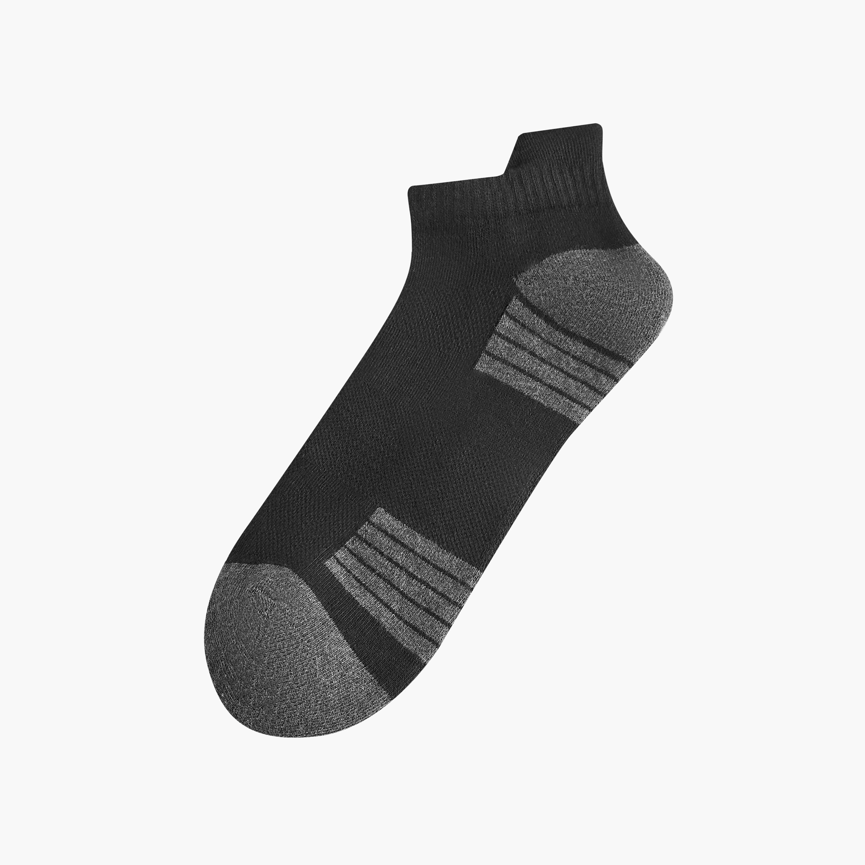 طقم جوارب نصف تيري 3 أزواج بطول الكاحل وطبعات-men-socks-image-4