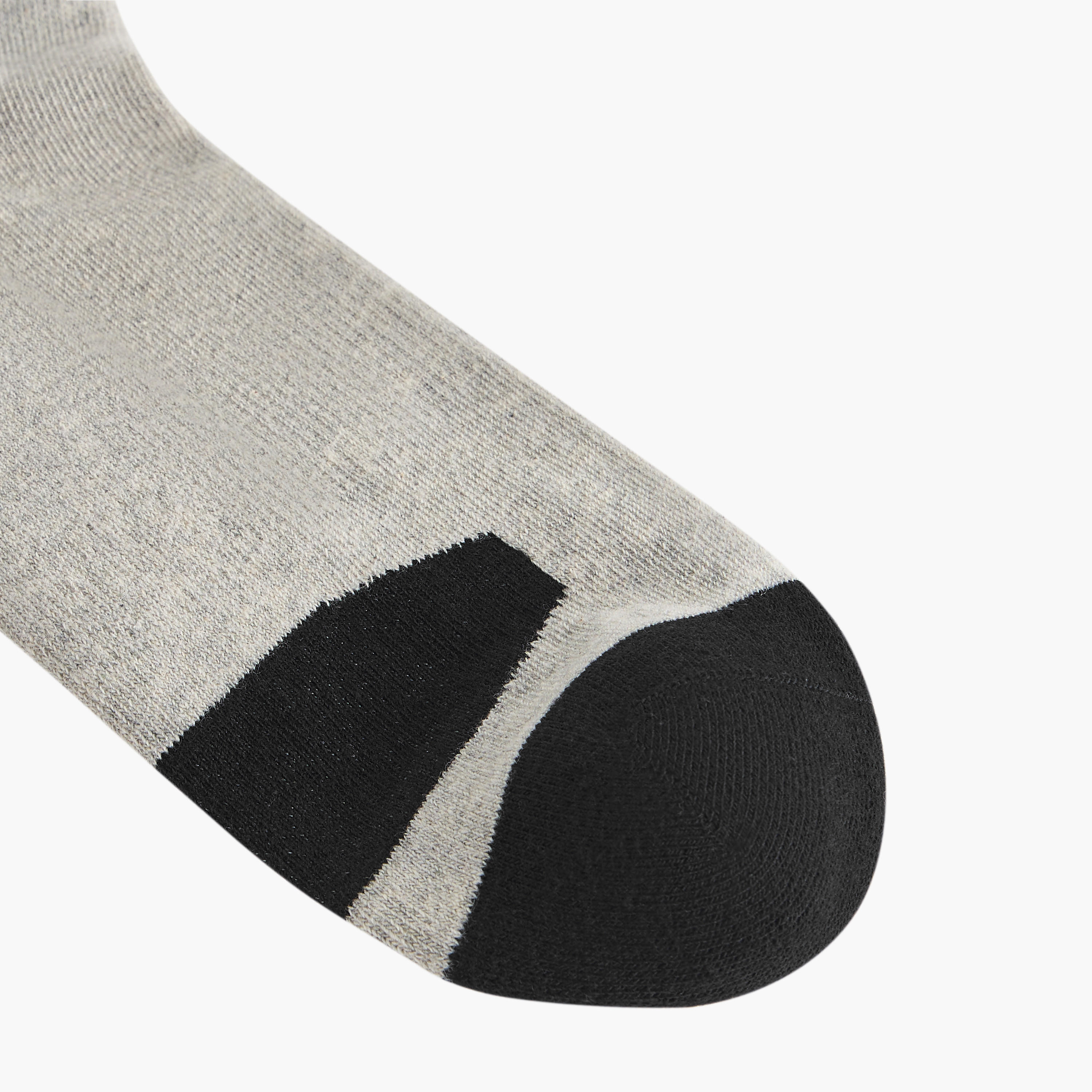 طقم جوارب 3 أزواج نصف تيري بقوالب ملونة وطول الكاحل-men-socks-image-3