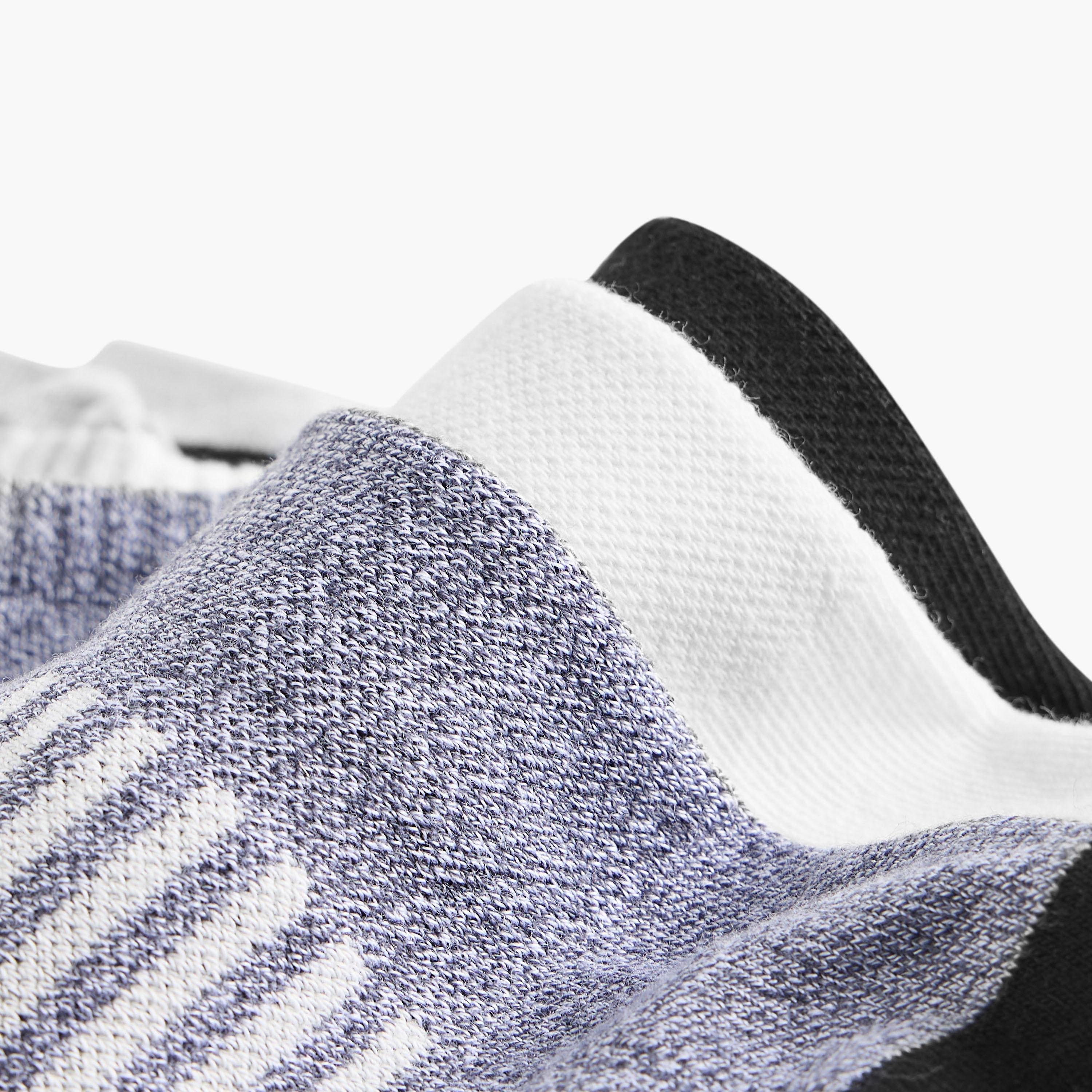 Set of 3 - Printed Half Terry Ankle Length Socks-men-socks-image-4