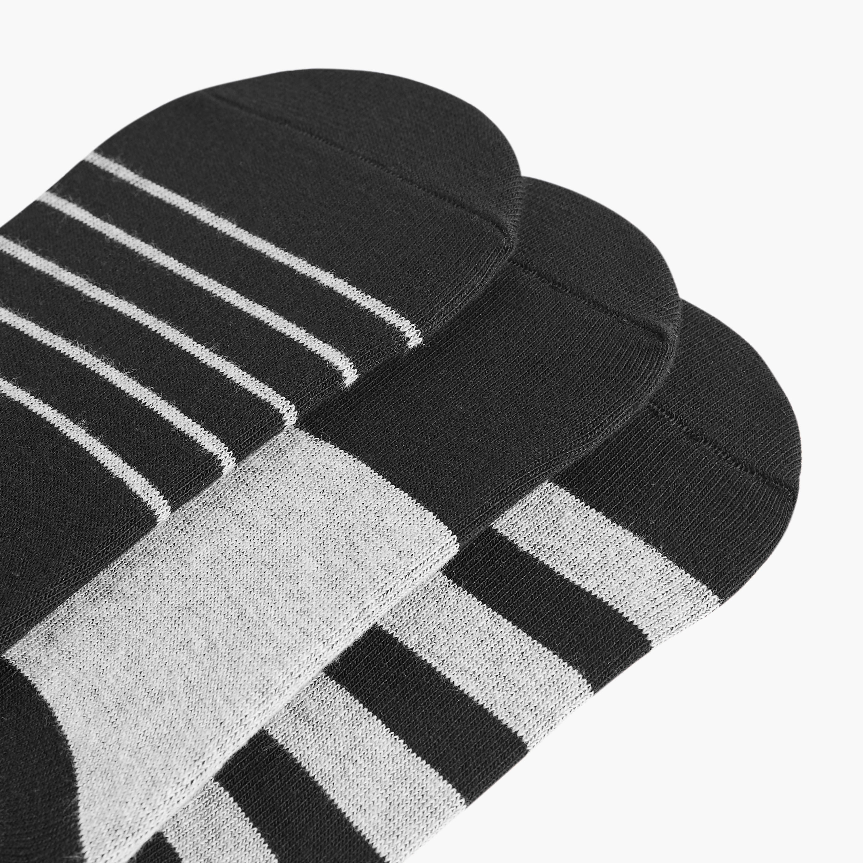 طقم جوارب 3 أزواج مخططة غير مرئية-men-socks-image-3
