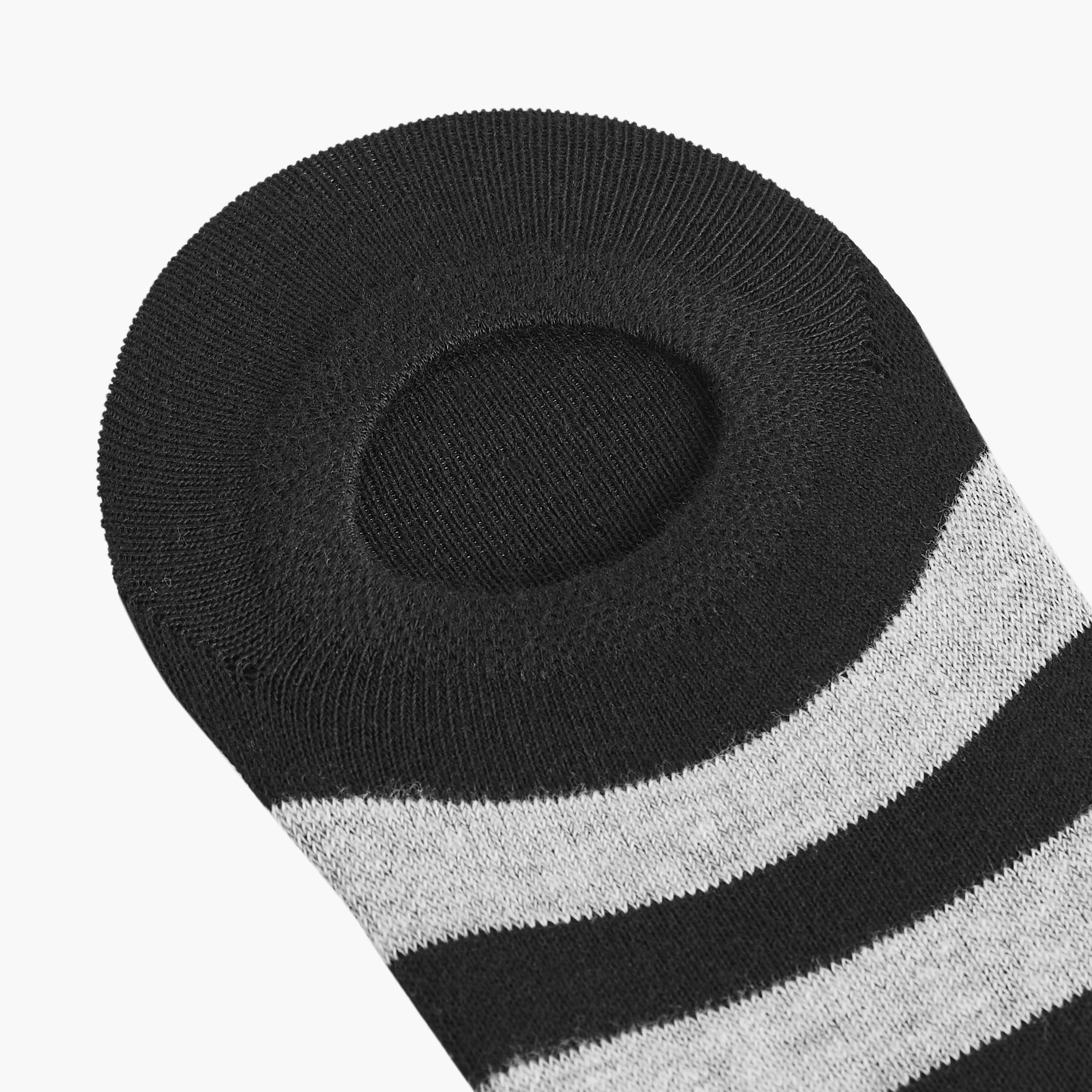 طقم جوارب 3 أزواج مخططة غير مرئية-men-socks-image-5
