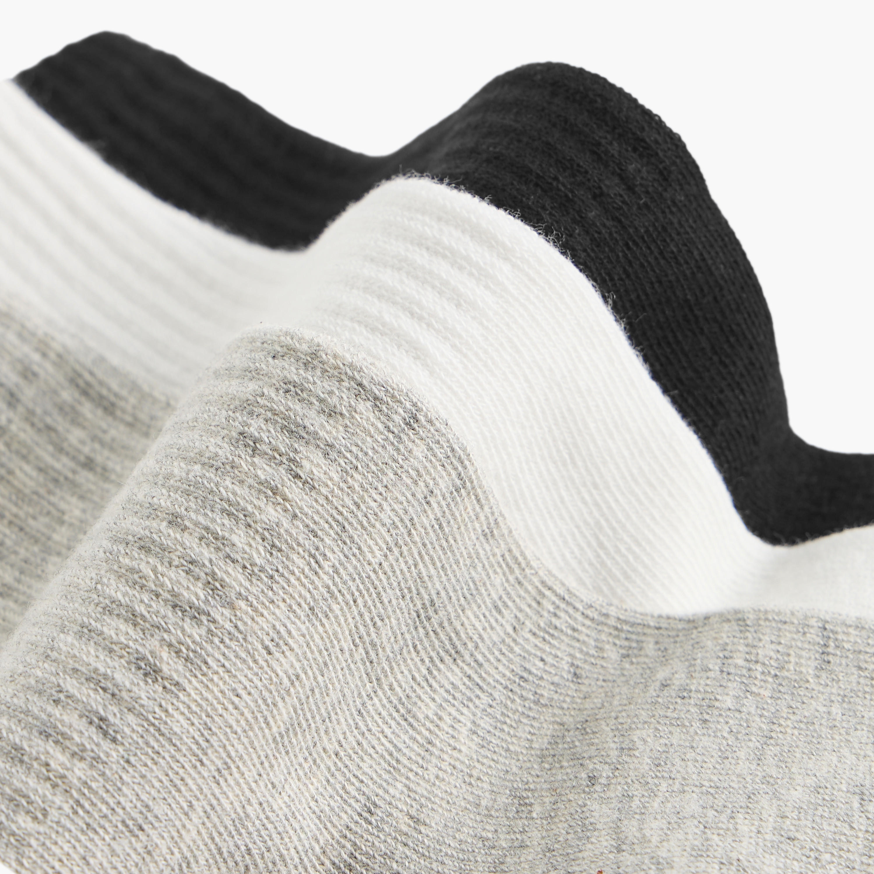 طقم جوارب 3 أزواج مخططة بطول ربلة الساق-men-socks-image-4