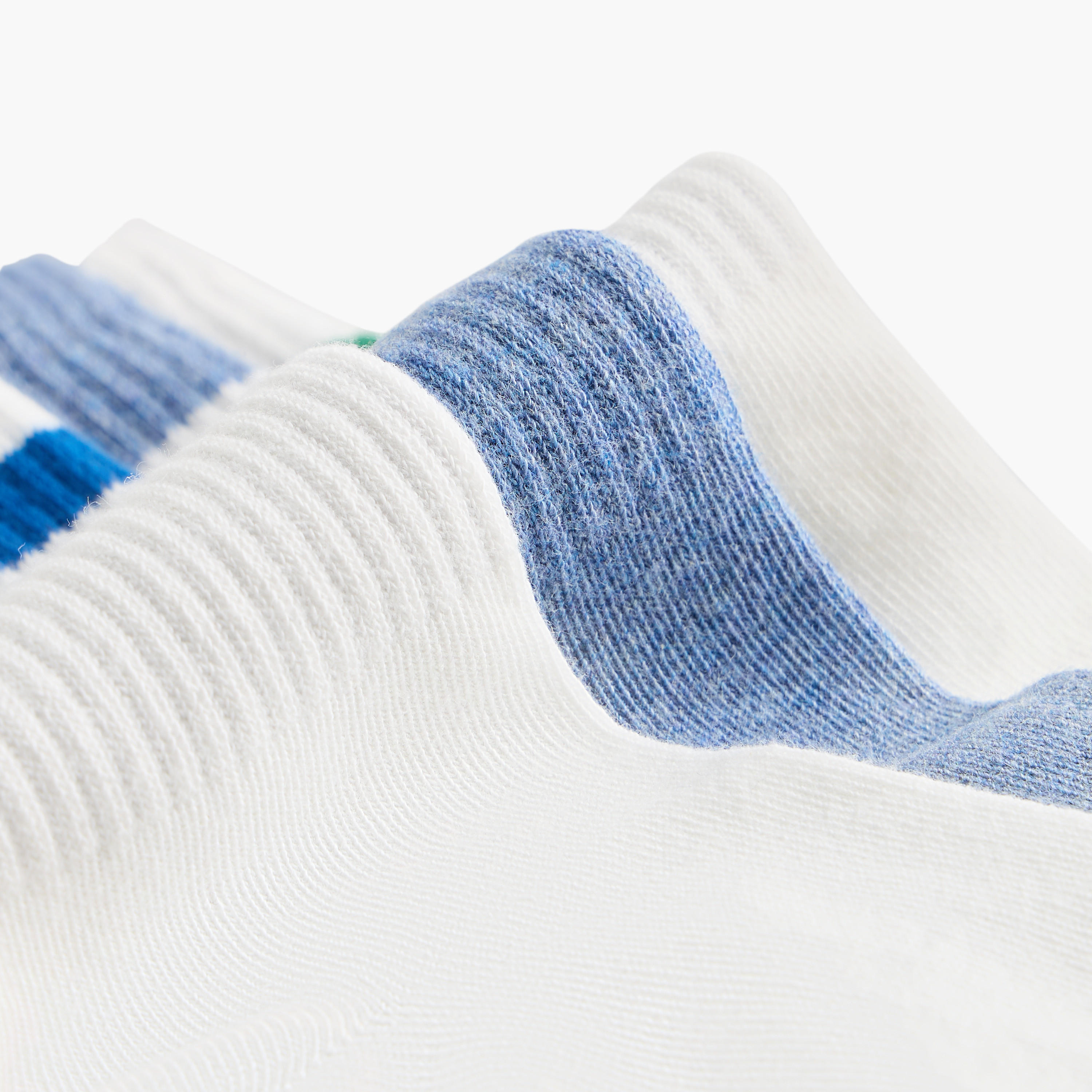 طقم جوارب 3 أزواج مخططة ومضلعة بطول ربلة الساق-men-socks-image-4