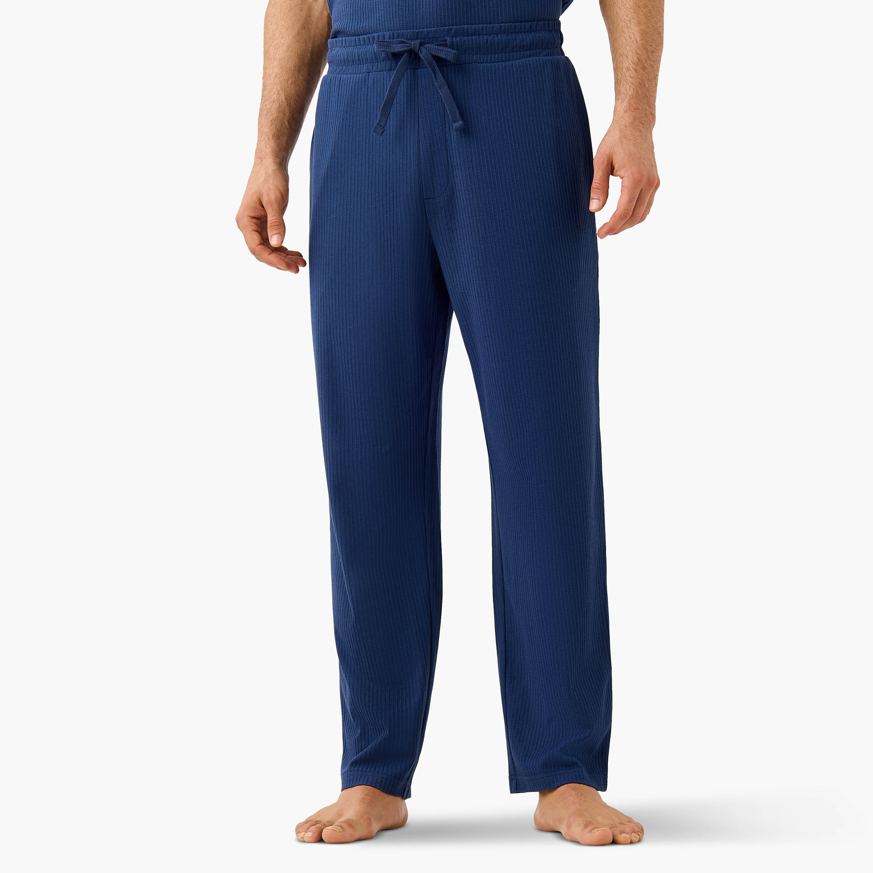 طقم بيجاما مضلع-men-clothing-nightwear-sets-image-4