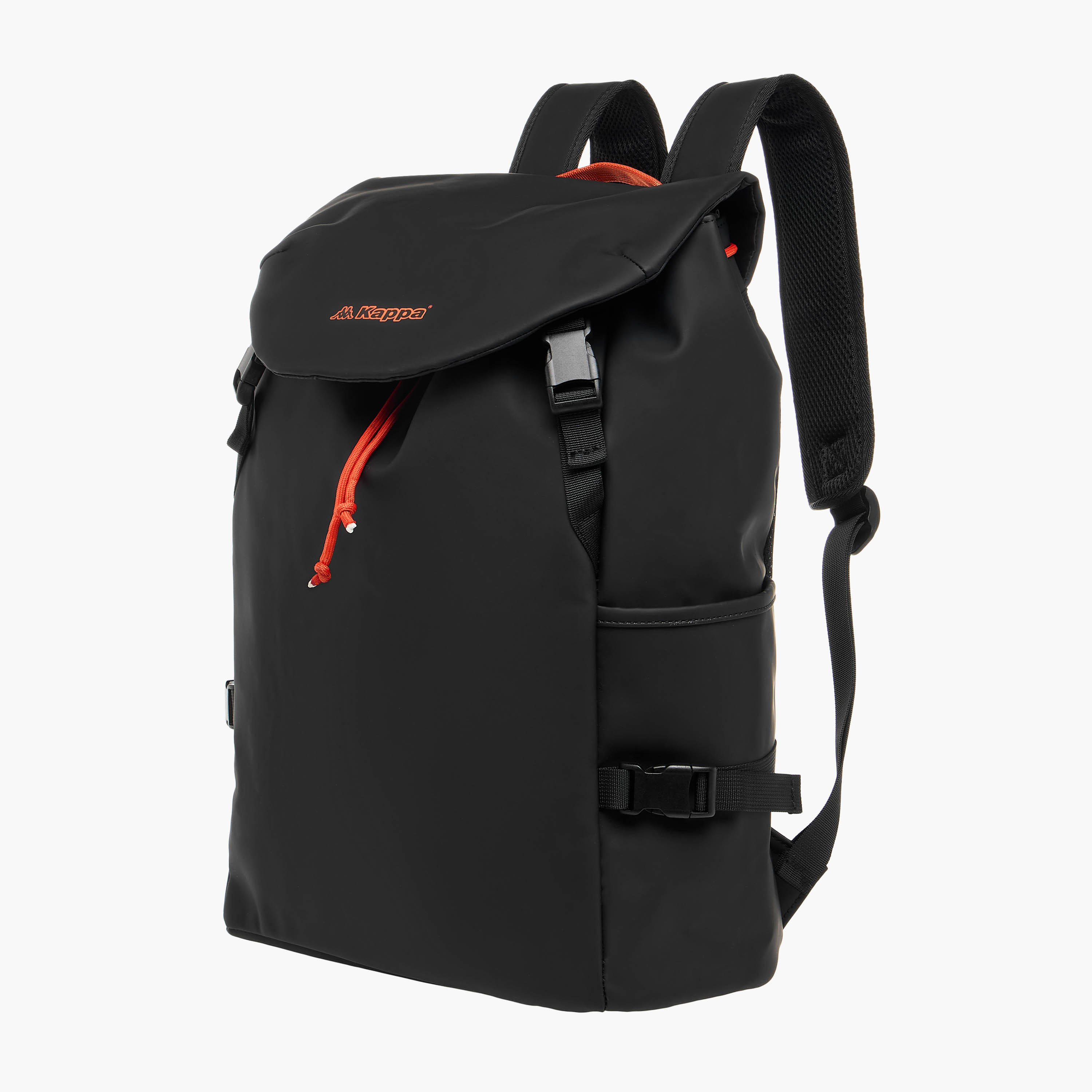 Kappa Logo Print Backpack with Adjustable Straps - 33x16x46 cm-men-bags-image-4