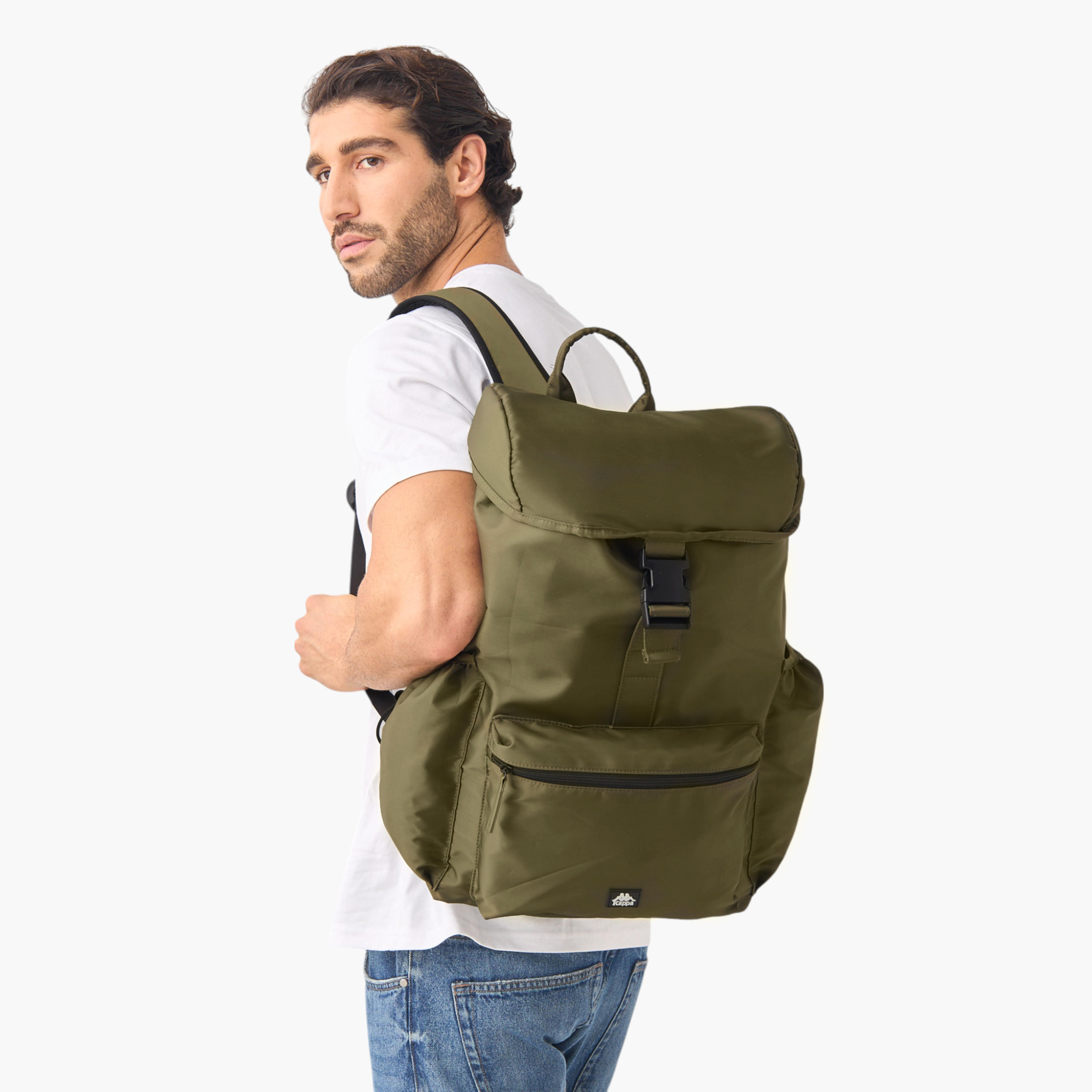 شنطة ظهر برباط وحمالات قابلة للتعديل وإبزيم إغلاق من كابا-men-bags-image-7