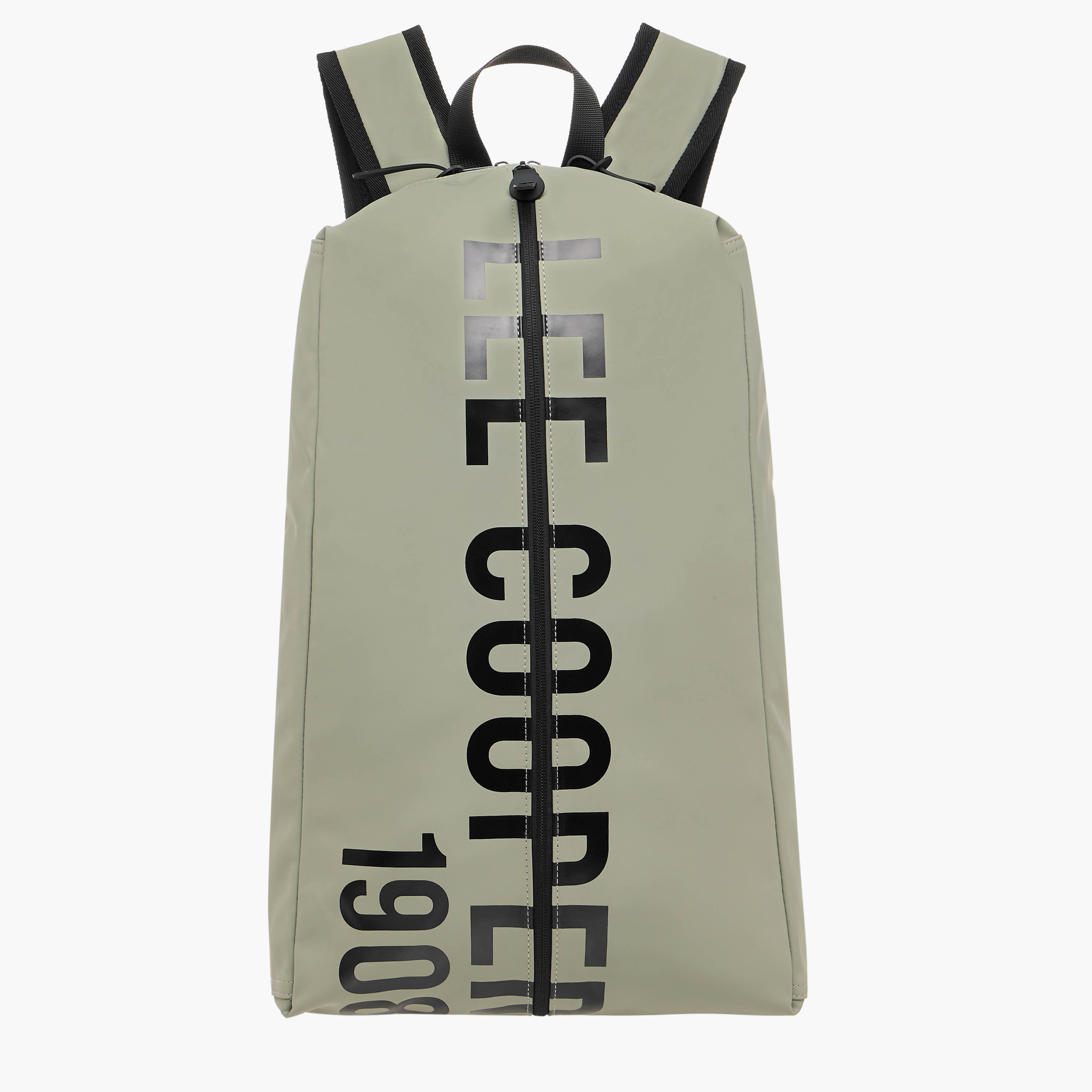 شنطة ظهر بأحزمة قابلة للتعديل وسحّاب إغلاق وطبعات من لي كوبر - 33x16x47 سم-men-bags-image-1