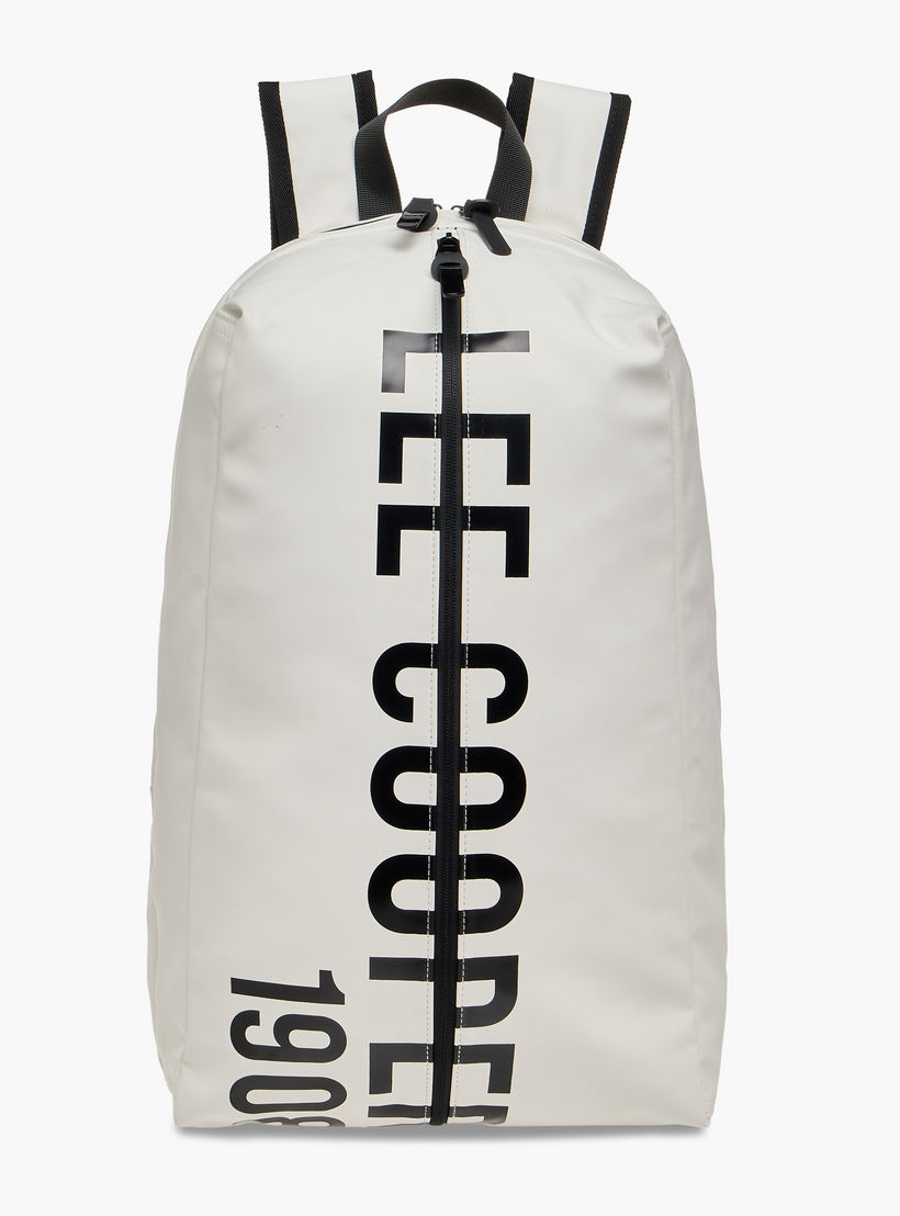 Lee Cooper Backpack with Adjustable Straps and Zip Closure - 33x16x47 cm-men-bags-image-1