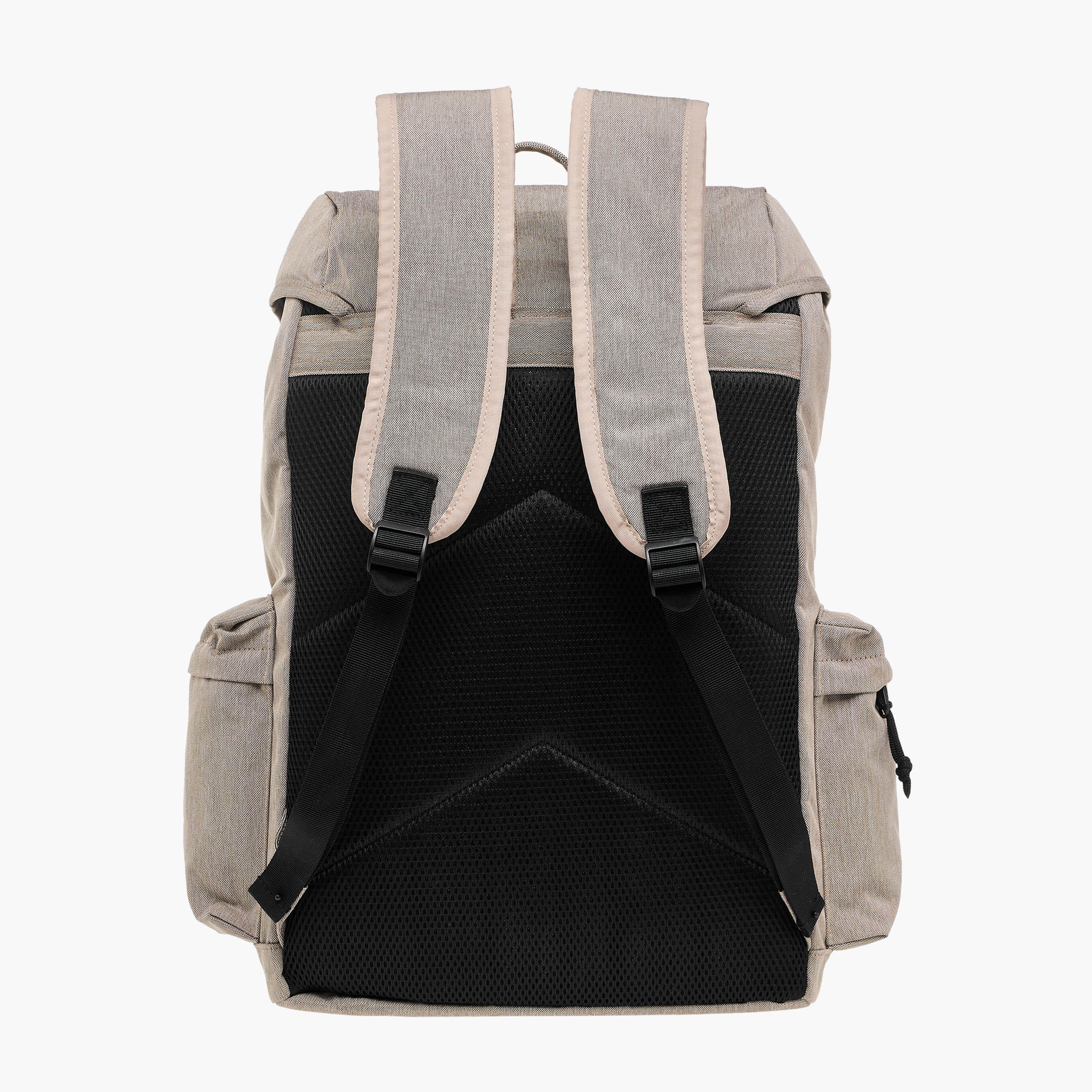 شنطة ظهر بارزة الملمس بأحزمة قابلة للتعديل وسحّاب إغلاق من لي كوبر - 33x16x47 سم-men-bags-image-5
