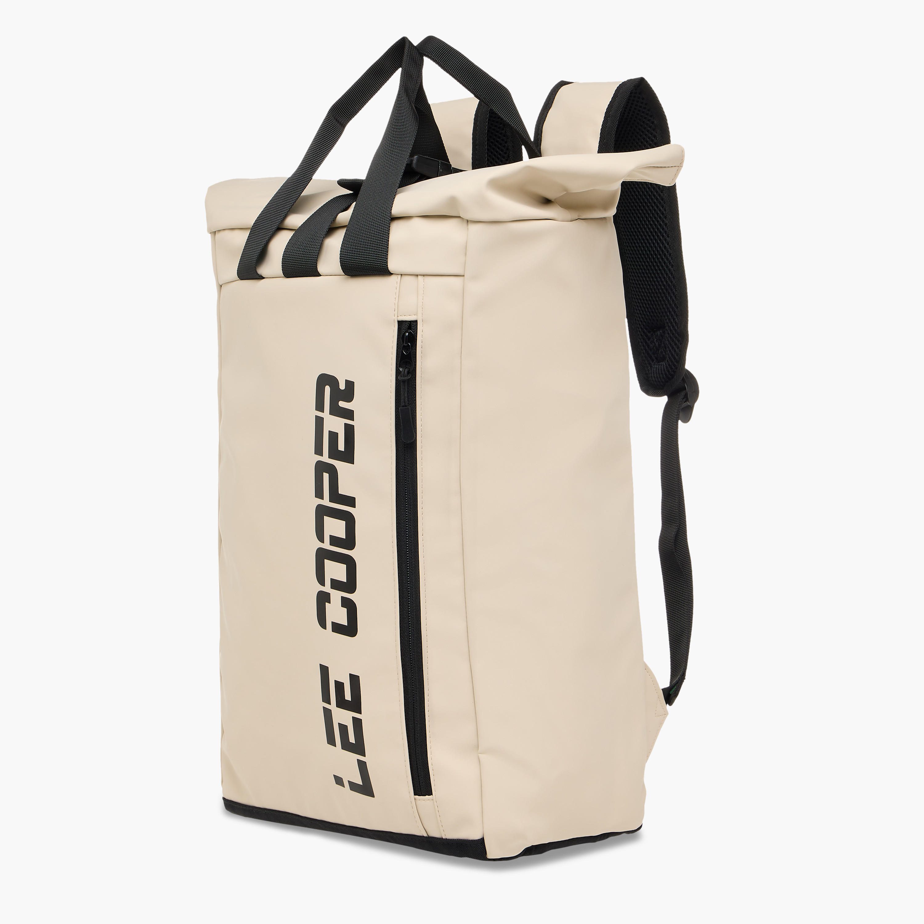شنطة ظهر بطبعات شعار وحمالات قابلة للتعديل وسحاب إغلاق من لي كوبر - 30x16x47 سم-men-bags-image-7