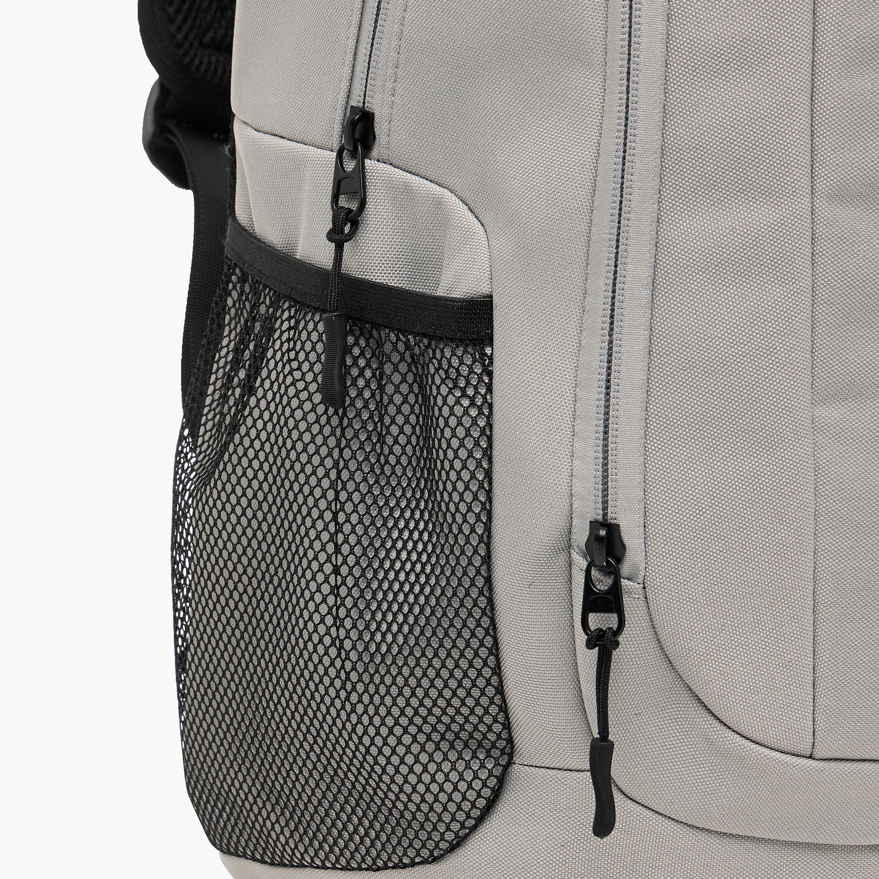 Lee Cooper Textured Backpack with Adjustable Straps and Zip Closure - 33x16x46 cm-men-bags-image-7