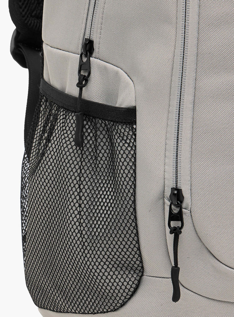 Lee Cooper Textured Backpack with Adjustable Straps and Zip Closure - 33x16x46 cm-men-bags-image-7